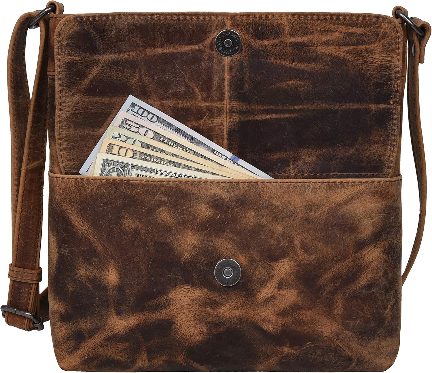 ANTONIO VALERIA Christmas Gift Piper Leather Crossbody Bag | Christmas Gift