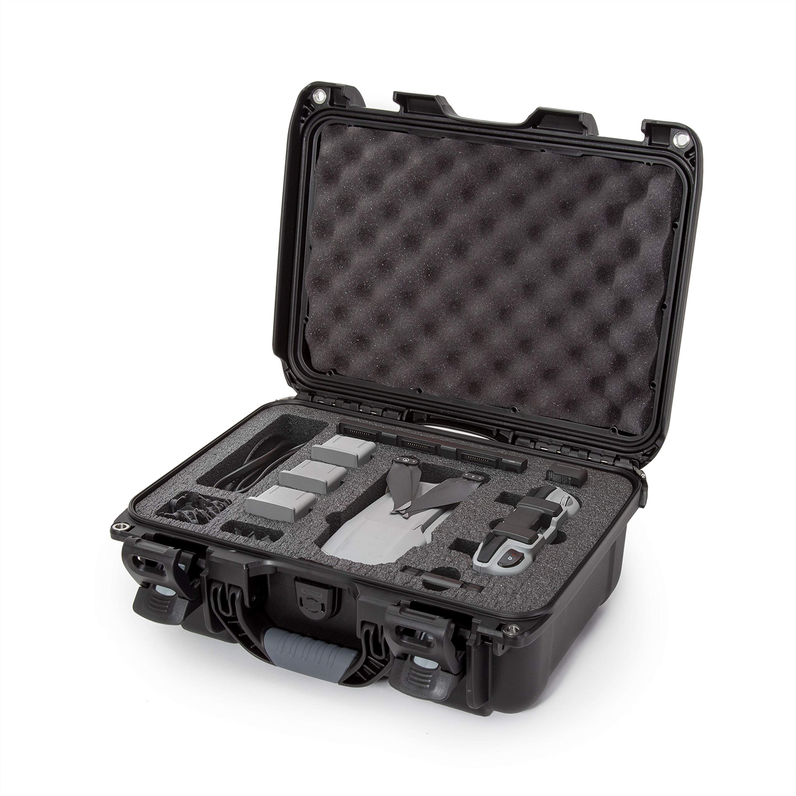 Nanuk 915 - Carcasa rígida Impermeable con Inserto de Espuma para dji Mavic Air 2, Color Negro