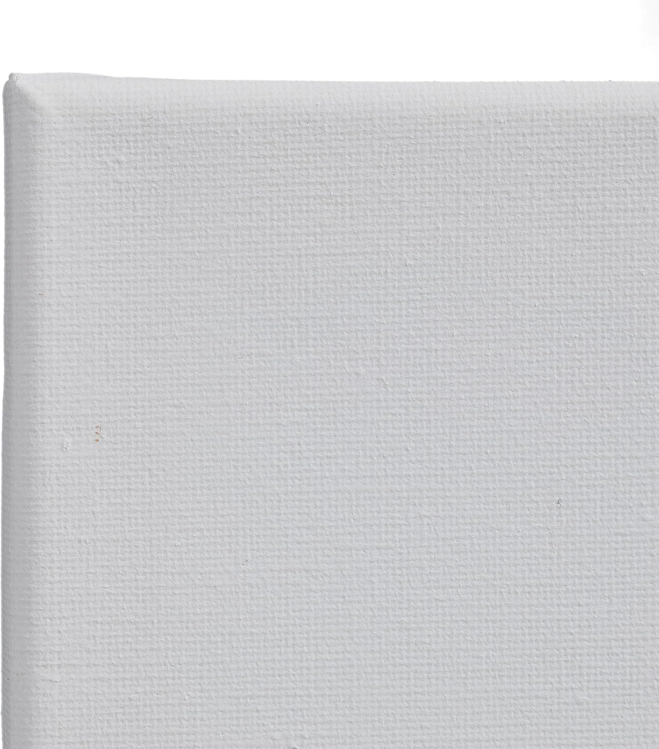 Relaxdays Canvas, Painting Canvas, 14 Pieces, 12 x 18 cm, for Painting, Watercolour & Acrylic Painting, Pine Wood Stretcher Frame, White