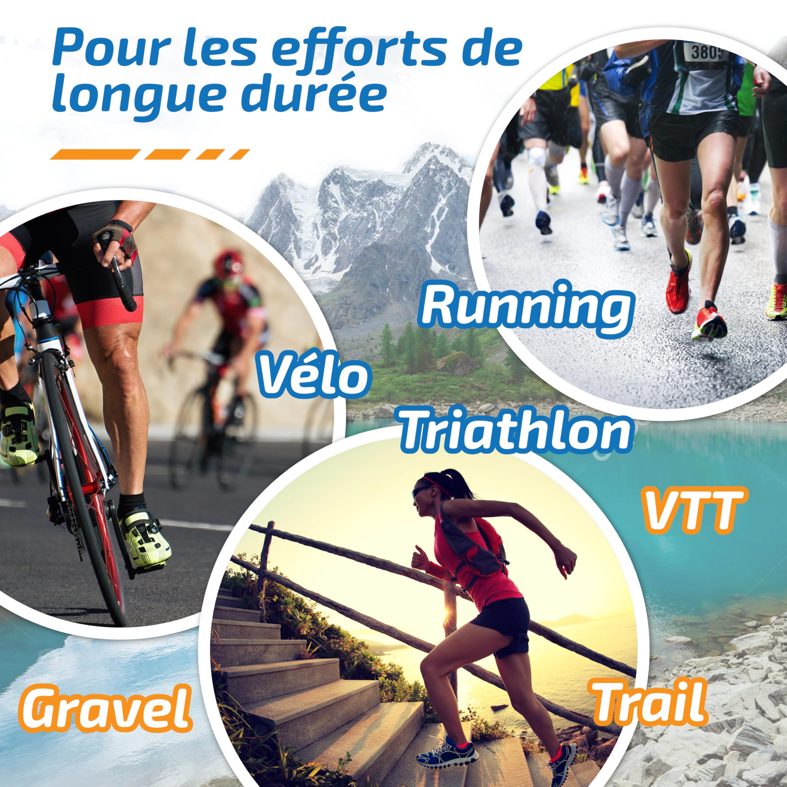 Hydrascore - Boisson de Récupération Fruits Exotiques 1200 g - Boisson Hyperprotéinée Après l’Effort – Récupération Muscles, Articulation Courbatures - Protéines & BCAA - Running, Trail, Vélo - H1047