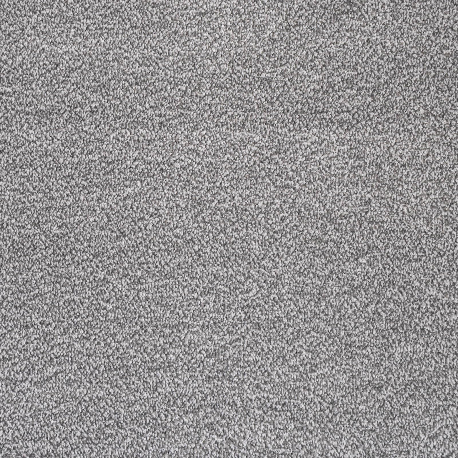 Edale Saxony Action Backed Carpet 16mm Thick Stain Resistant Lounge Bedroom (Silver Grey - 5m x 2m)