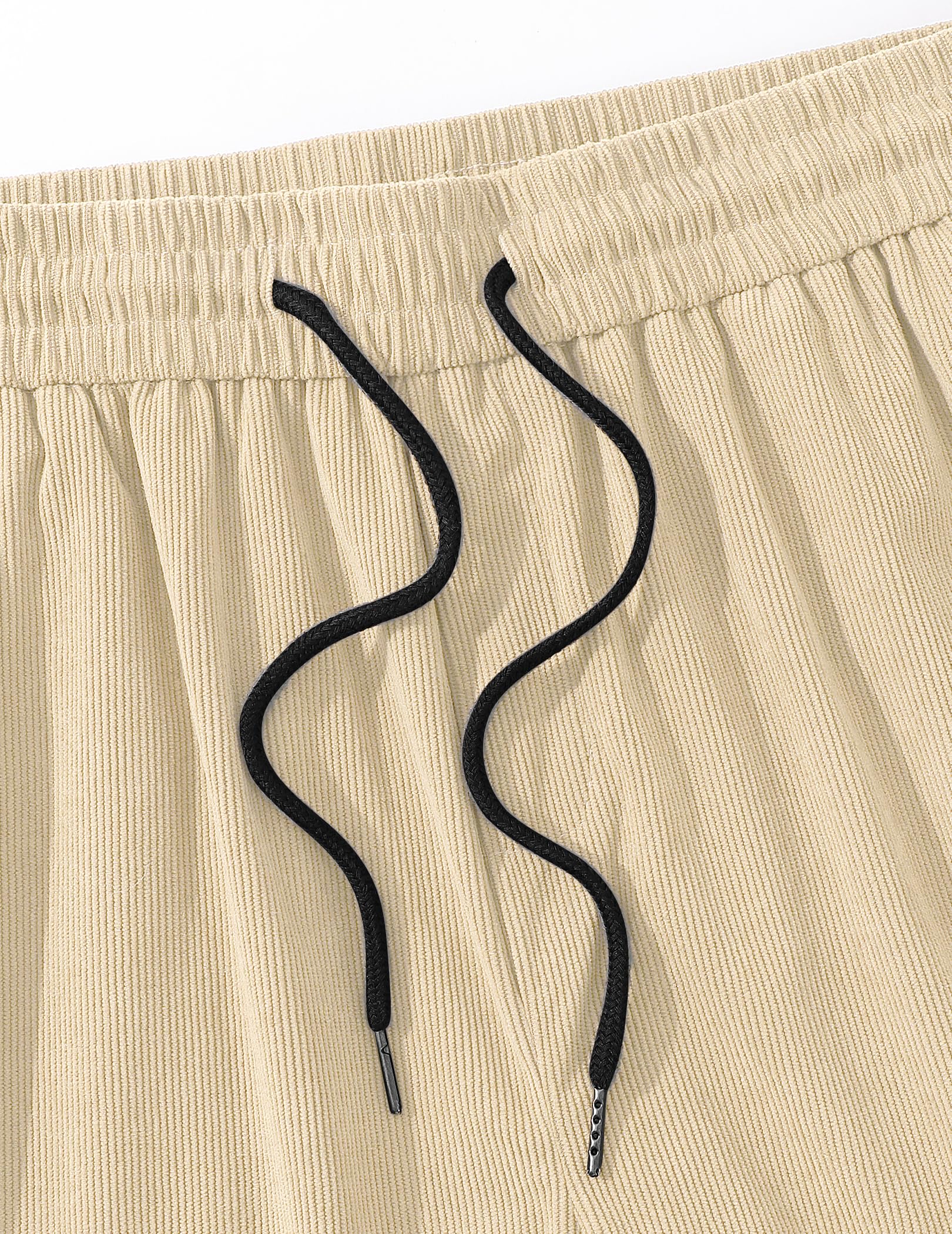 TARAINYA Velluto a Coste Pantaloncini Uomo Cotone Coulisse Estivi Causal Pantaloni Corti Uomo con Tasche