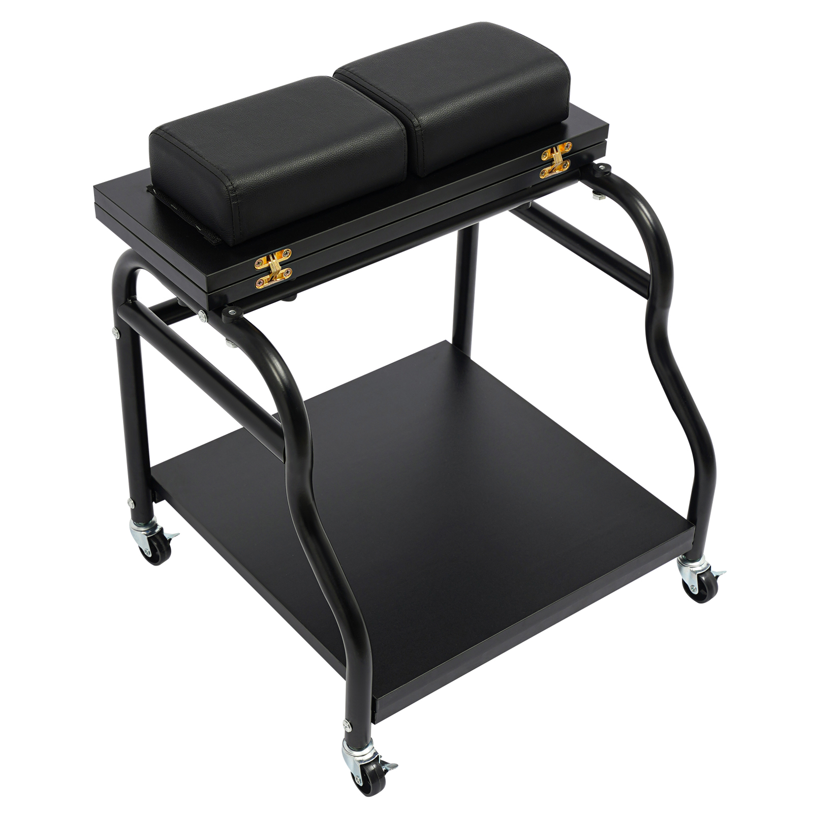Carrito para spa de pies con ruedas y estante plegable miniatura 7