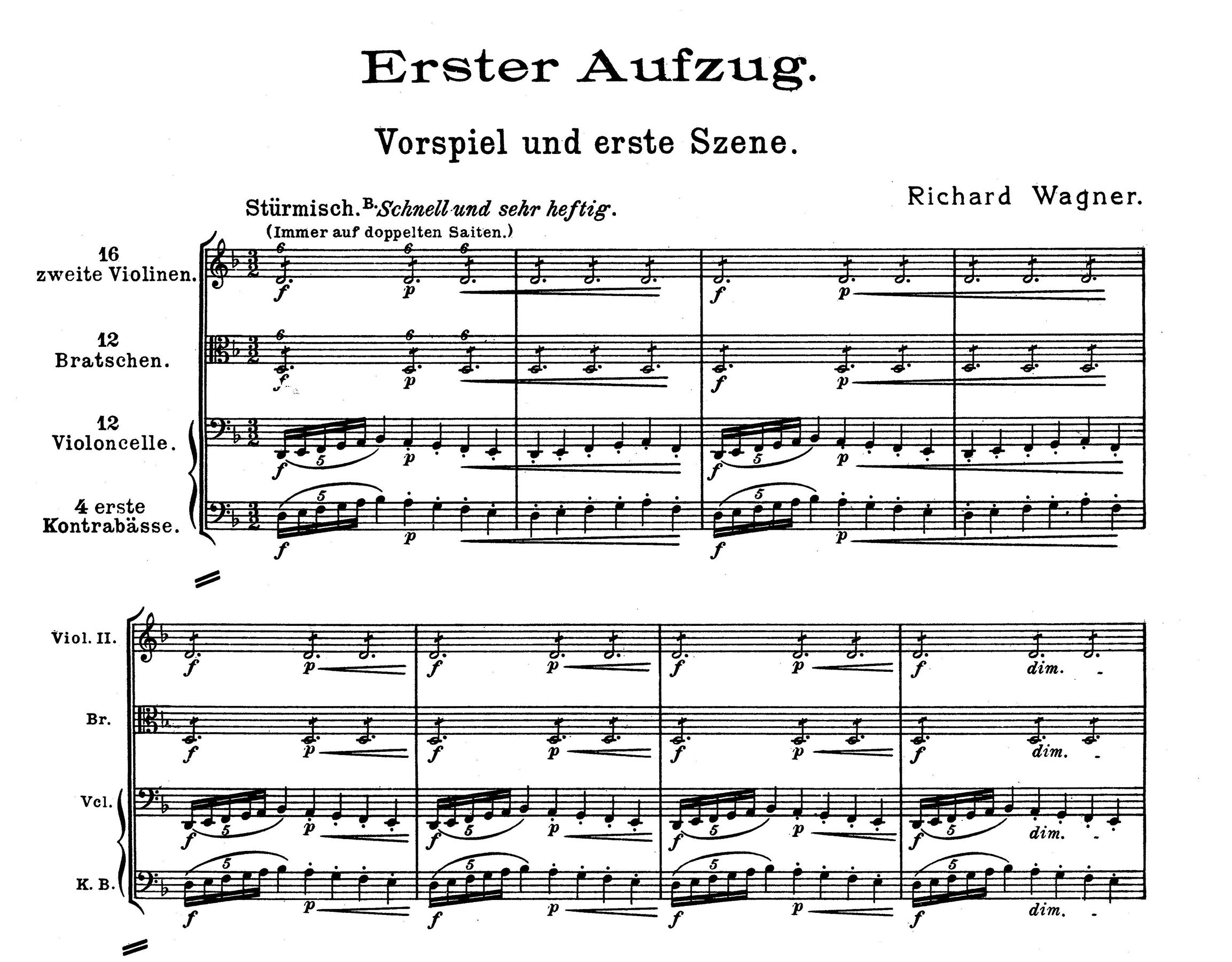 Richard wagner: die walkure (full score) (Dover Opera Scores)