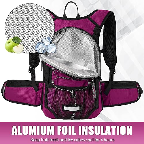 Miniatura 4 de Hydration Pack Hiking Water Backpack - Miracol Hiking Backpack with 2L Bladder - Insulated Lightweight Hydration Backpack