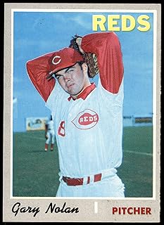 1970 Topps # 484 Gary Nolan Cincinnati Reds (Baseball Card) EX Reds