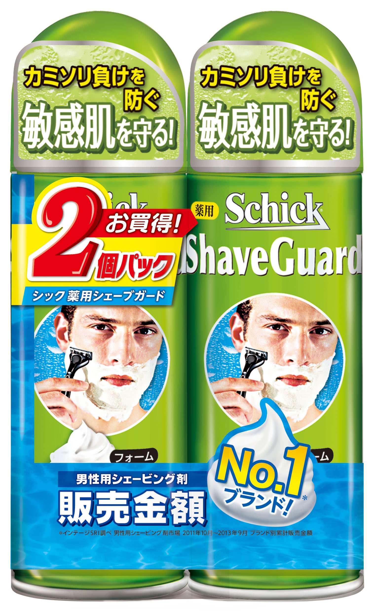 Amazon.co.jp: シック Schick 薬用シェーブガード シェービング