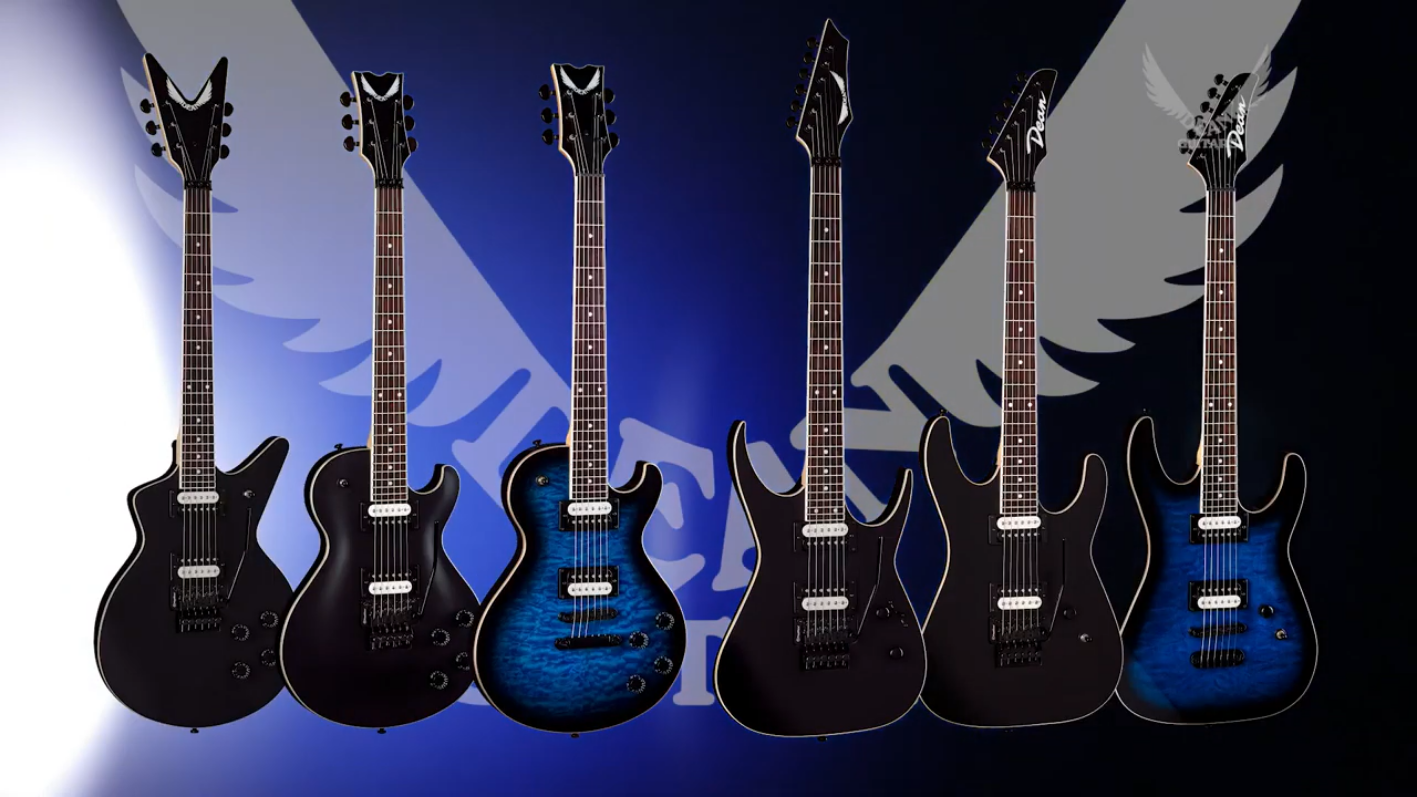 Amazon.com: Dean Thoroughbred X Quilt Maple Electric Guitar, Trans
