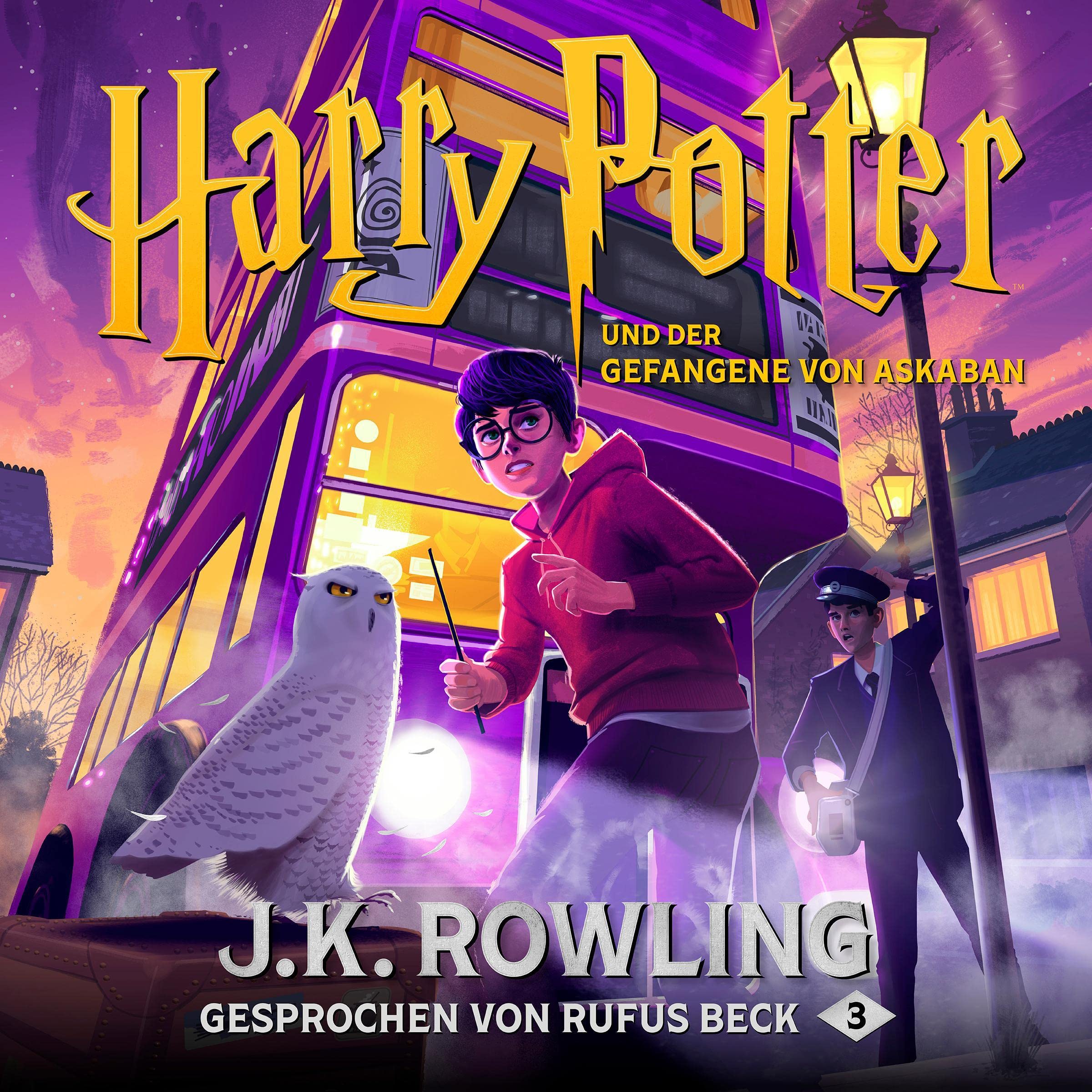 Cover art for Harry Potter und der Gefangene von Askaban - Gesprochen von Rufus Beck