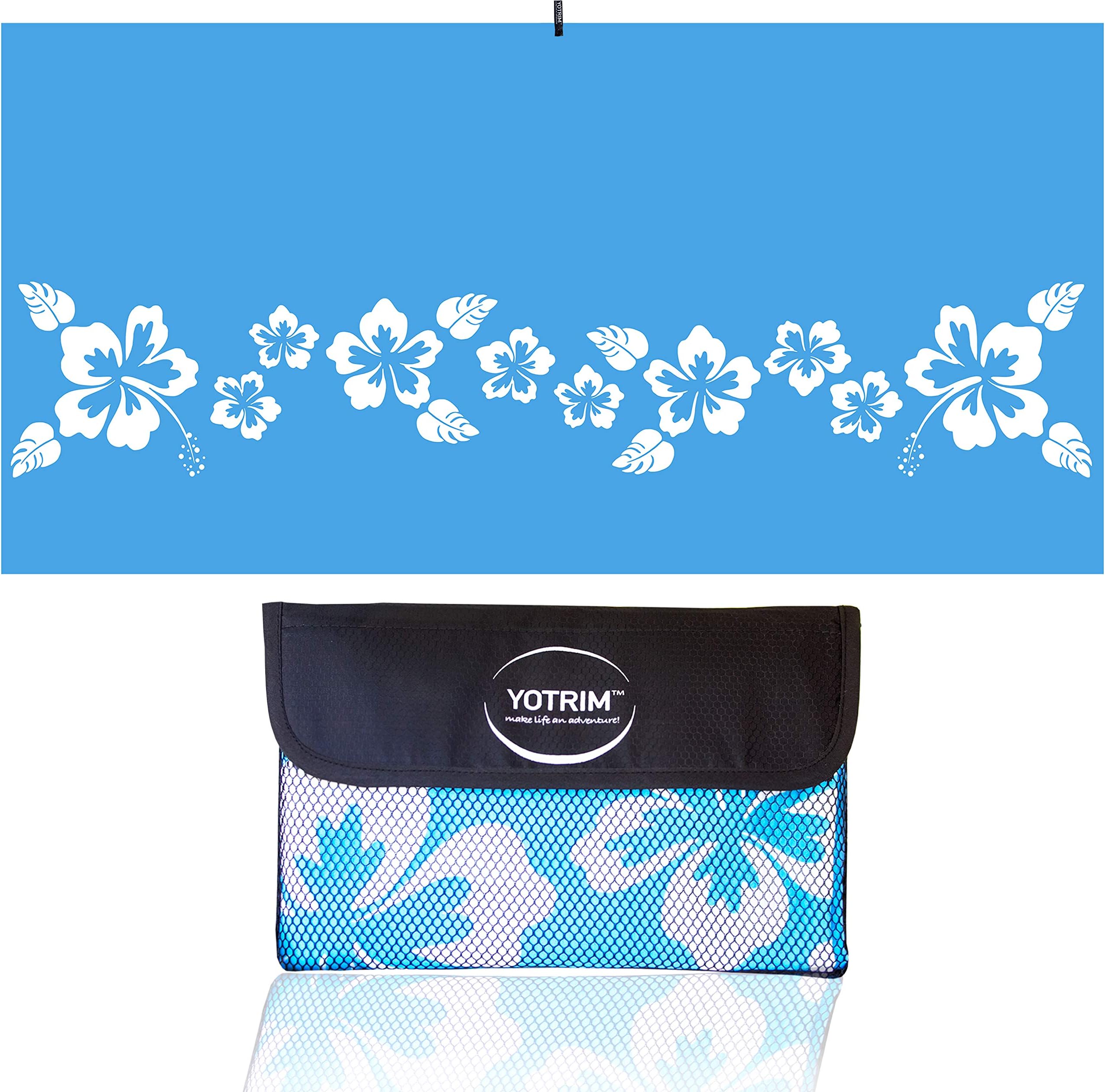 Microfiber Beach Towels for Travel - Quick Dry & Lightweight Towel for Swimmers - Sand Free Towel - Compact Sports & Pool Towel 71x33