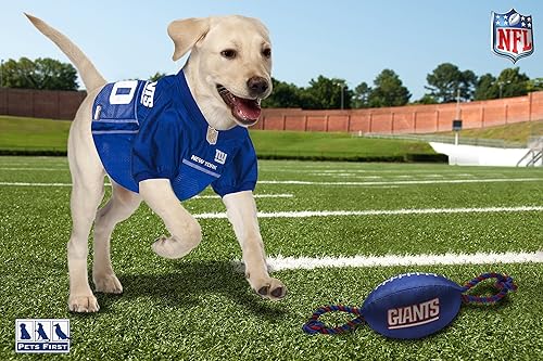 Miniatura 38 de NFL San Francisco 49Ers - Caja de regalo para mascotas con 2 juguetes para perros, 1 logotipo grabado natural para perros, 1 camiseta de la NFL, 1