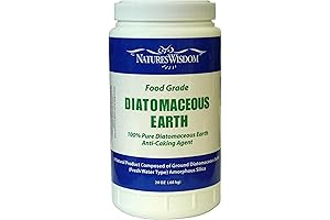 Dame Nature Food Grade Diatomaceous Earth 24 Oz. Pour Top