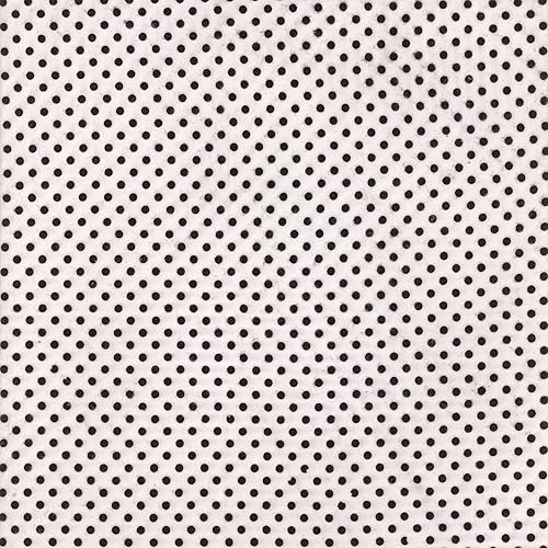 Franela PRT Polka Dot, corte negroblanco por The Yard