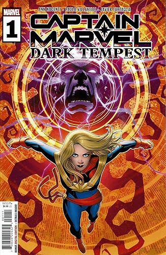 Captain Marvel Dark Tempest #1 VFNM  Marvel comic book