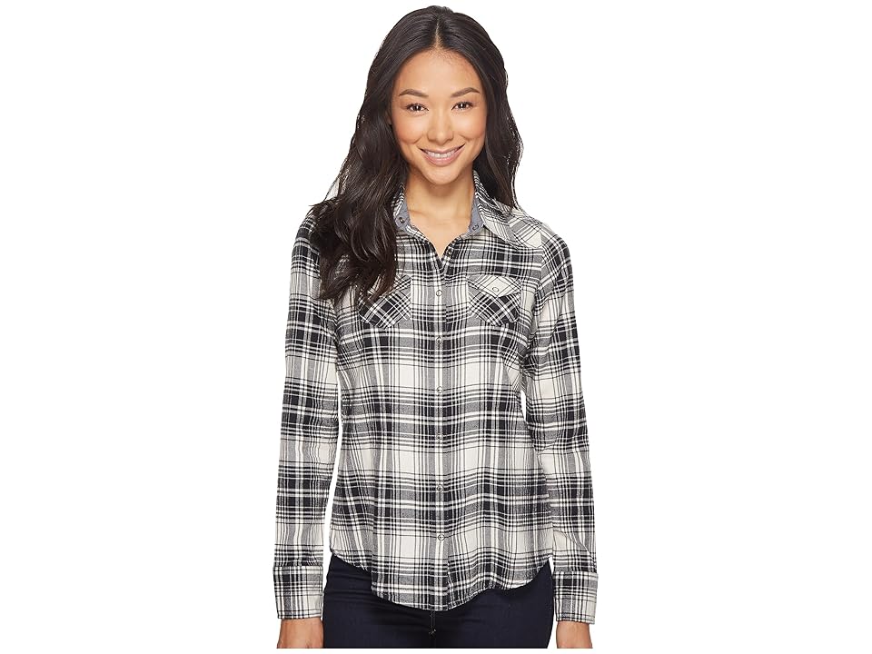 

Aventura Clothing Lexi Long Sleeve (Black) Women's Long Sleeve Button Up