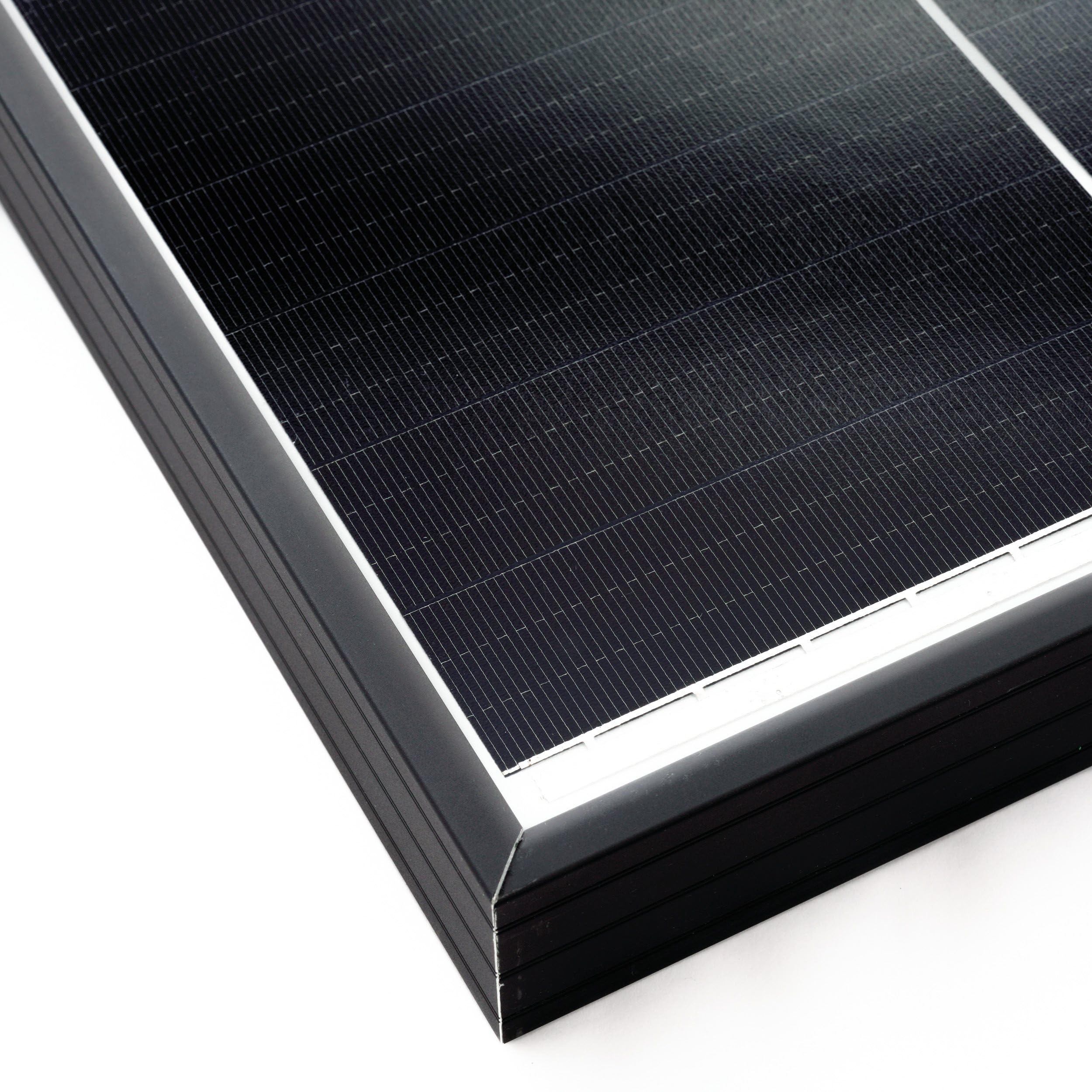 esotec Monokristallines Solarmodul Paar gesamt 250 Wp - hocheffizeinte Dachschindeltechnologie - klein und leicht - Einmann Montage - On Grid Off Grid 131073