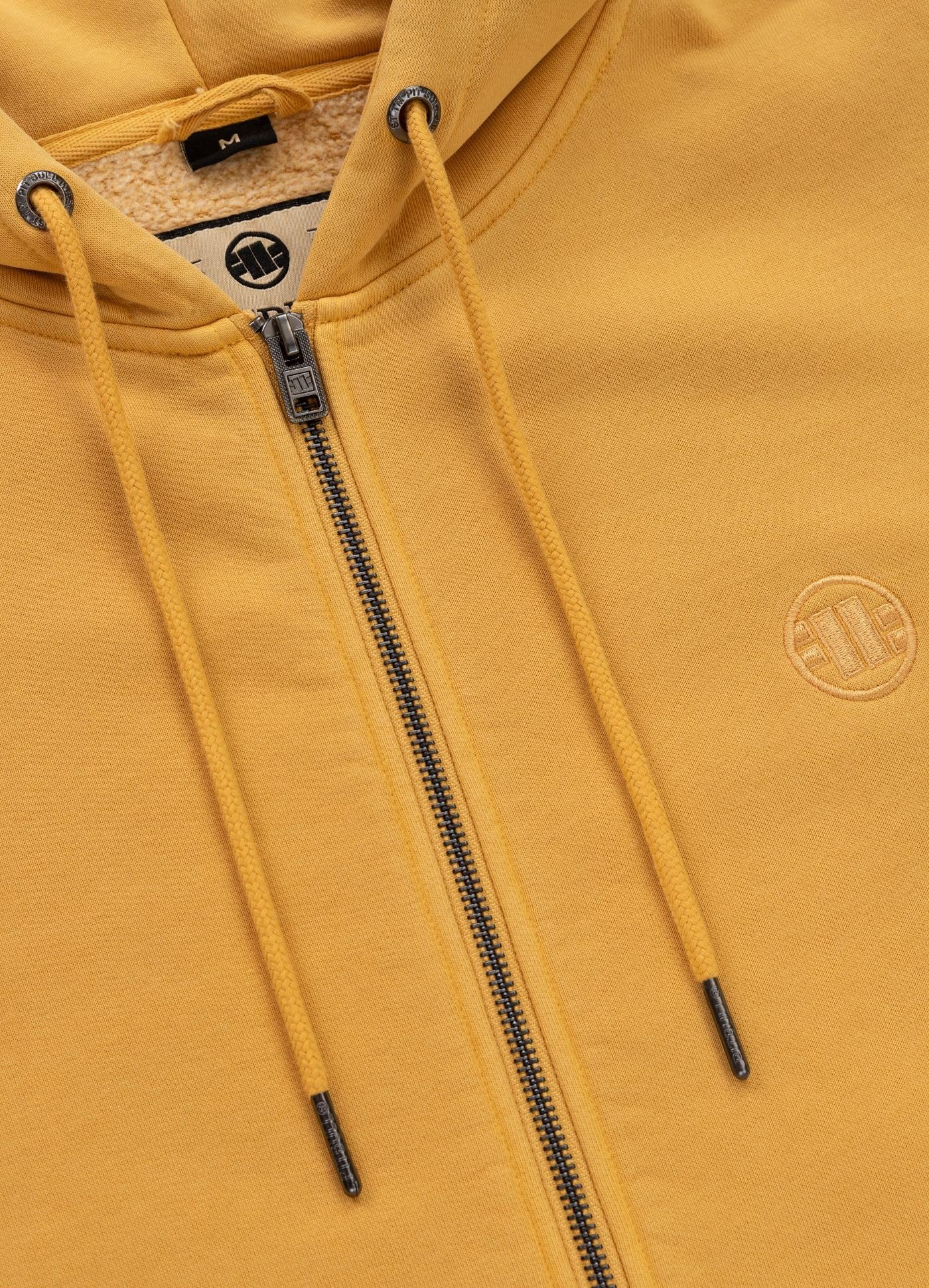 PITBULL – Felpa Uomo con Cappuccio e Zip Lancaster II, Hoodie Sportiva e Casual in Tessuto Resistente ai Lavaggi e allo Scolorimento, Tasche Frontali Comode, Morbida e Leggera