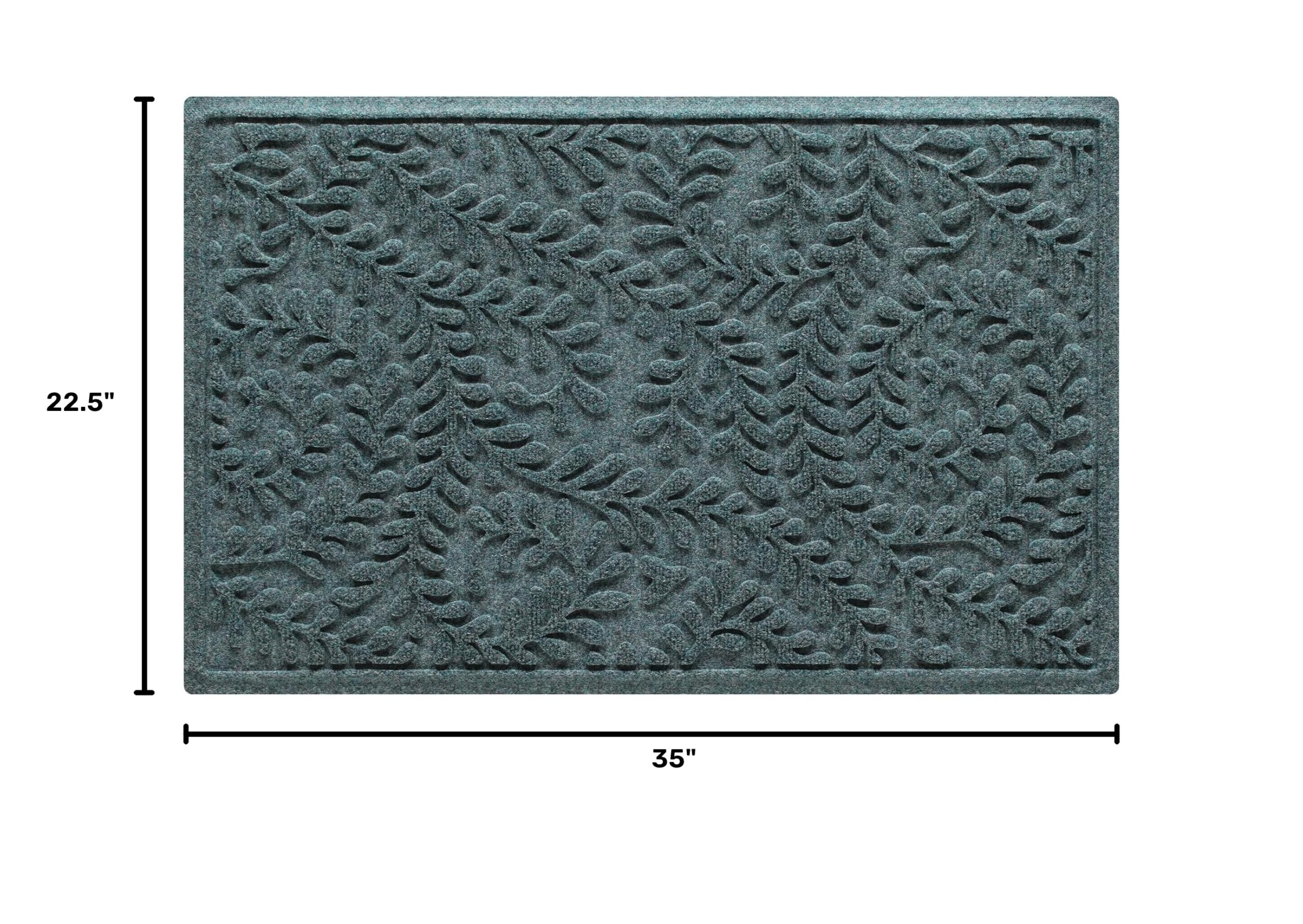 WaterHog Boxwood Front Door Mat Indoor Outdoor Entrance, All-Weather Mats — Amazon image 2