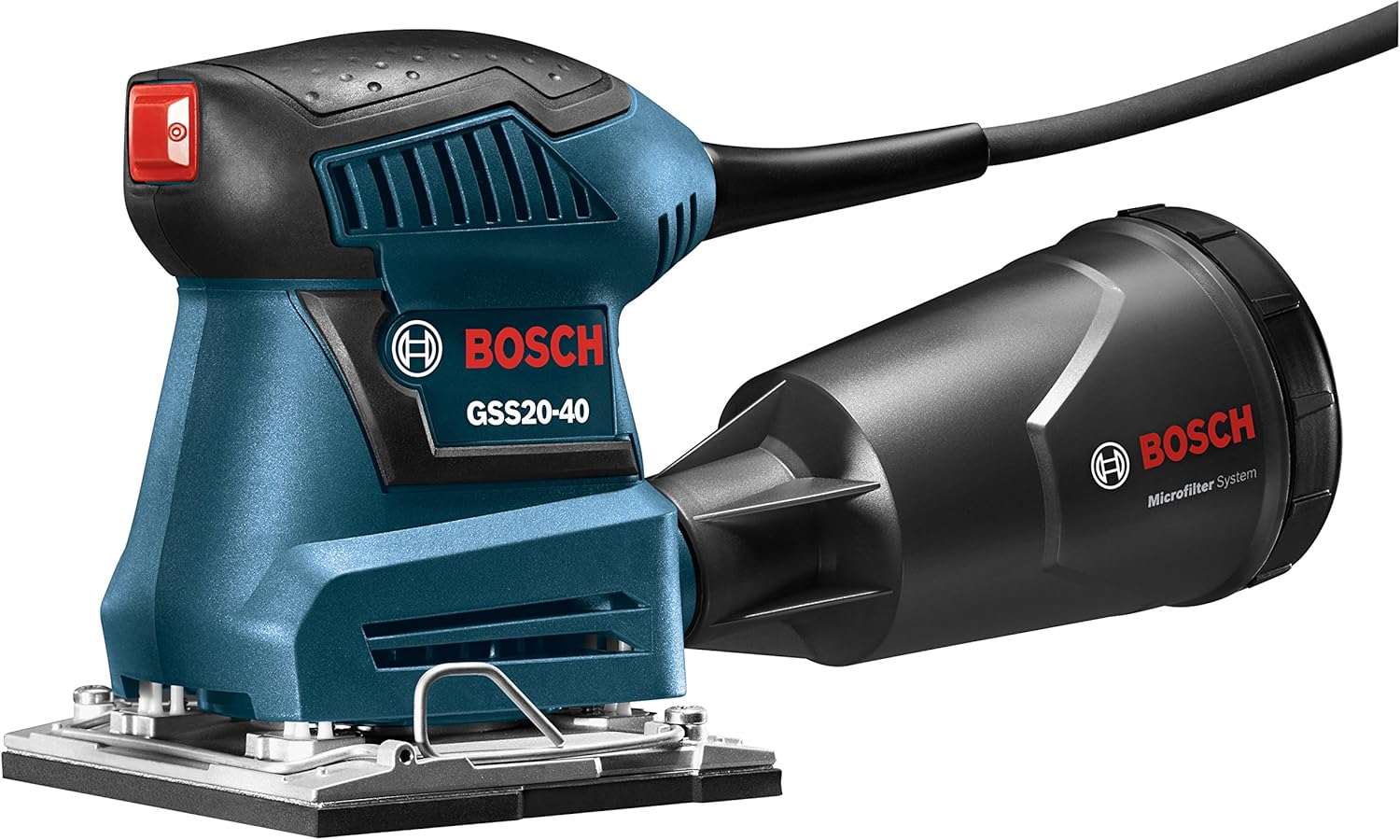 BOSCH GSS20-40 Orbital Finishing Sander 1/4-Sheet