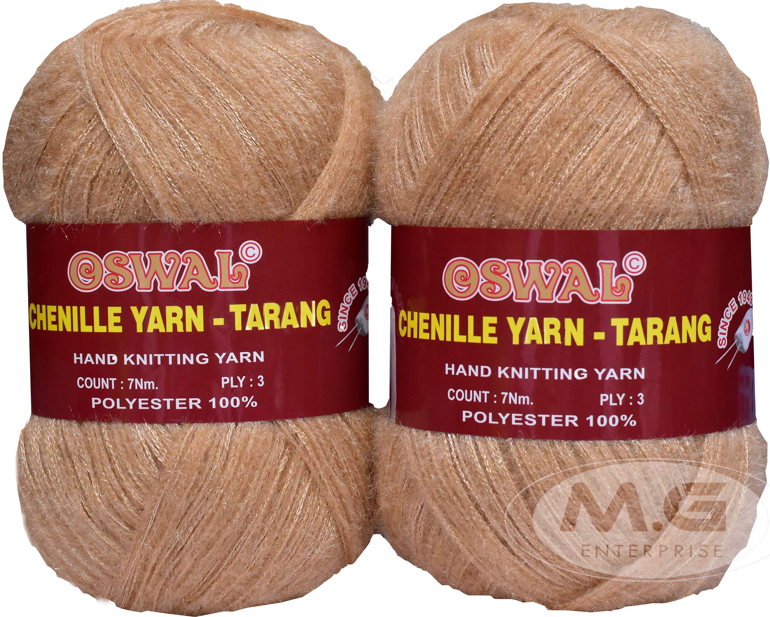 M.G Knitting Wool Yarn, Soft Fancy Feather Wool Skin 500 GMS Best Used with Knitting Needles, Soft Fancy Wool-CC Art-HDH-image-3