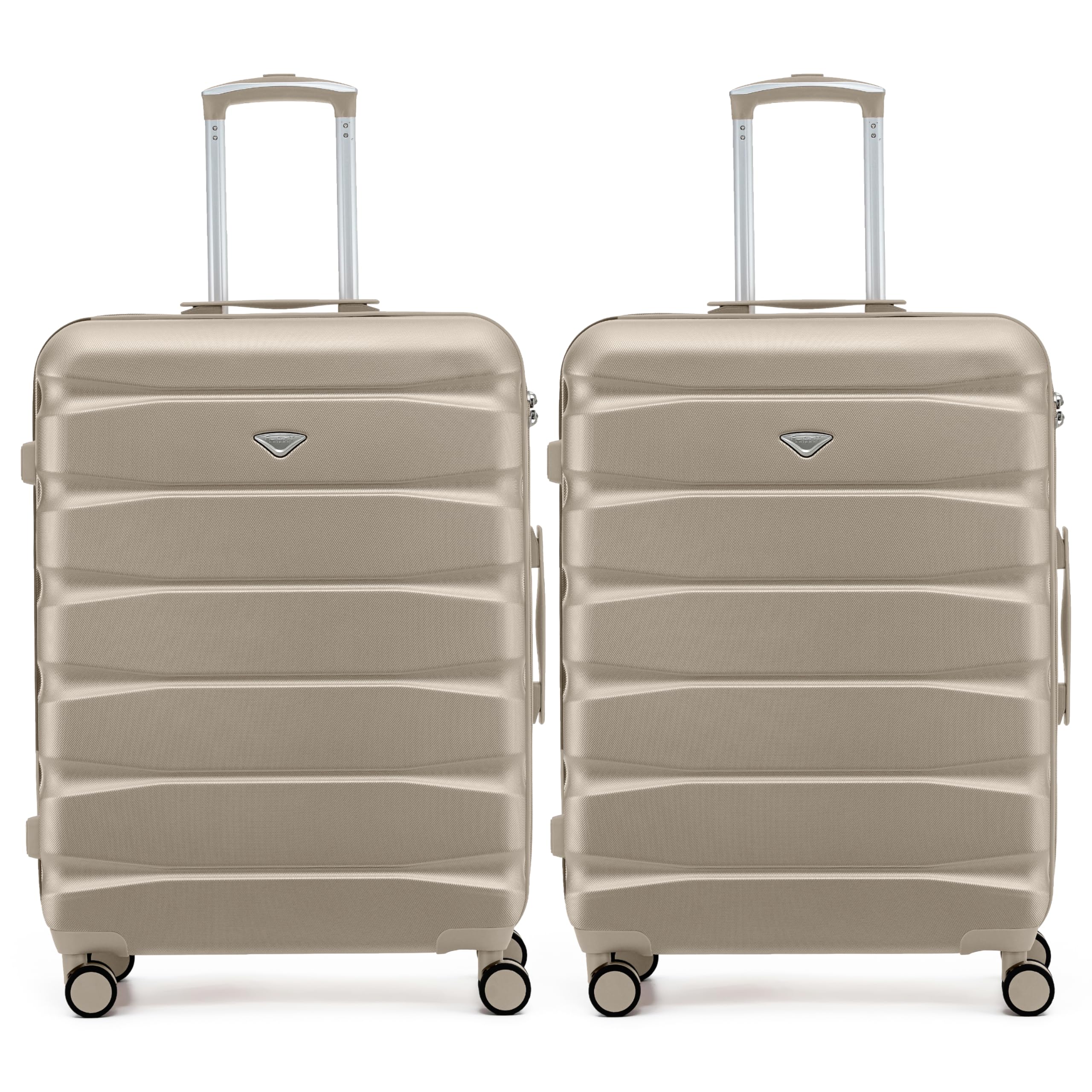 Flight Knight Underseat Cabin Suitcase 45x36x20cm | Free Hand Luggage for EasyJet & Wizz Air | Lightweight ABS Hard Shell with 8 Silent-Glide Spinner Wheels | Max Space Travel Bag — view 114