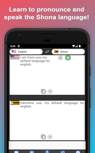 English to Shona Translator to Translate to for Free on Telephone and Tablet