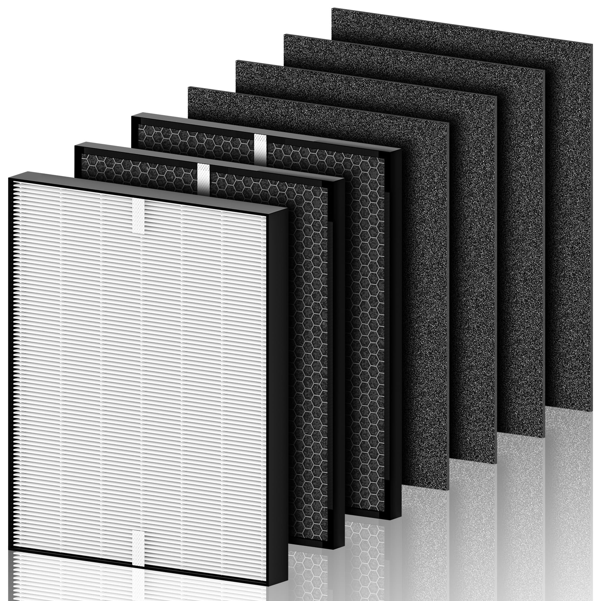 Photo 1 of YCWARMXX 3000 Replacement Filter Compatible with A-Doctor 3000 series?3000 3000m 3000Pro? Includes:1 Air Filter, 2 Activated Carbon Filters and 4 Pre-Filters