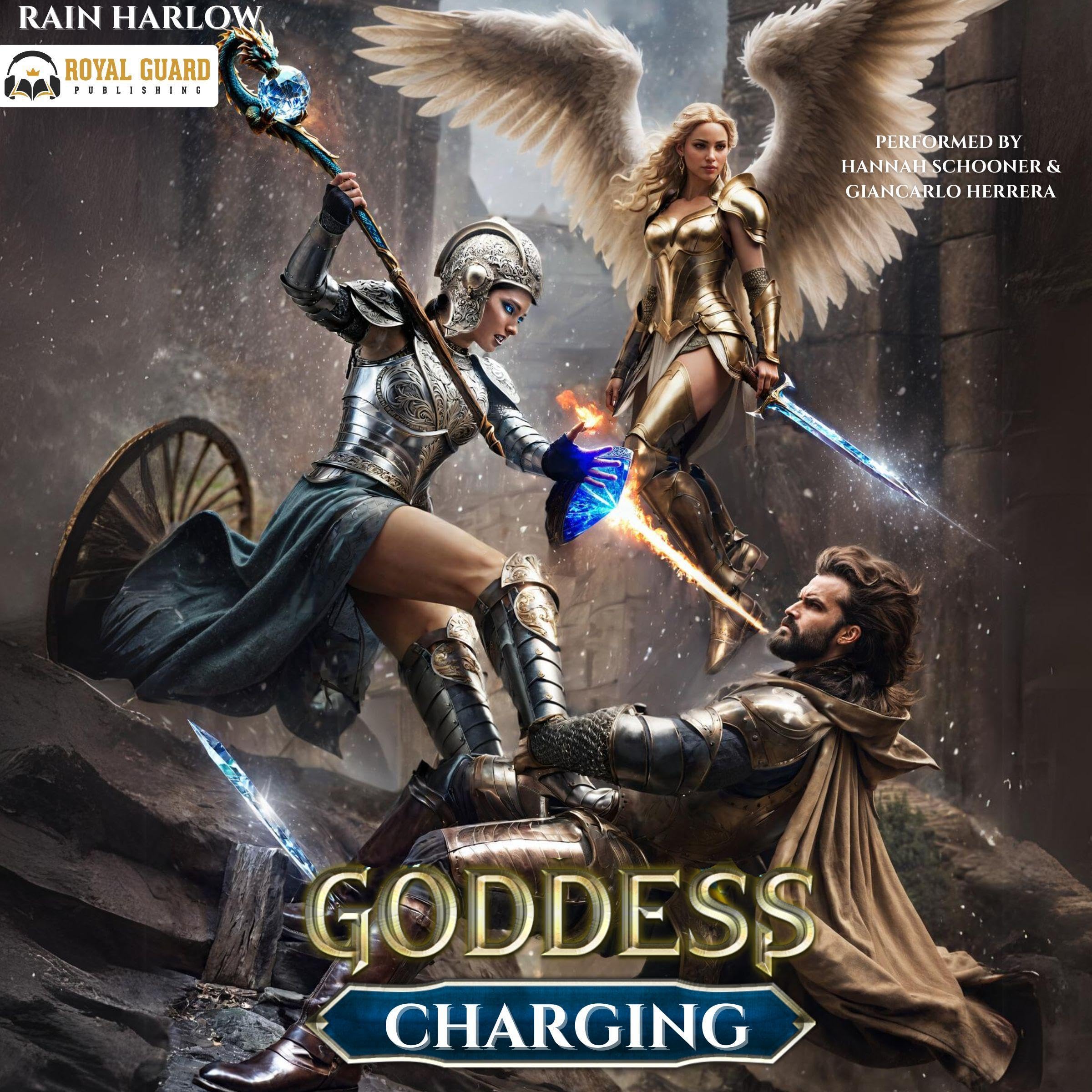 Cover art for Goddess Charging