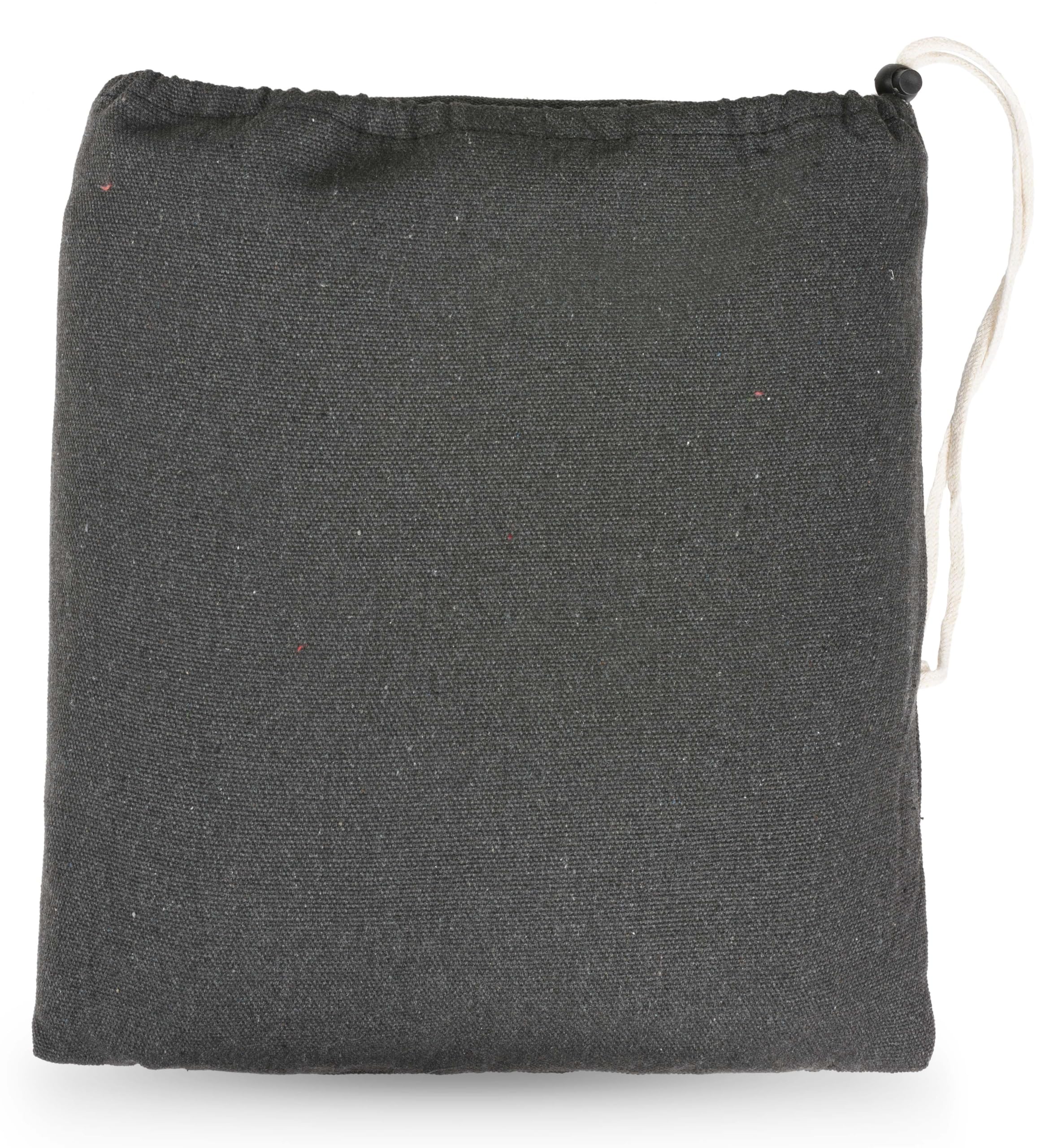 Hamac Suspendu - 200 x 150 cm - Hamac de Camping et Jardin Confortable - 250kg Capacité de Charge - 1-2 Personnes pour Intérieur, Balcon, Extérieur (Gris foncé)