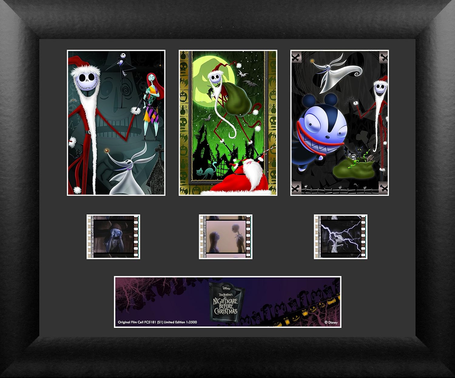 Trend Setters Tim Burtons Nightmare Before Christmas Santa Jack 3 Cell