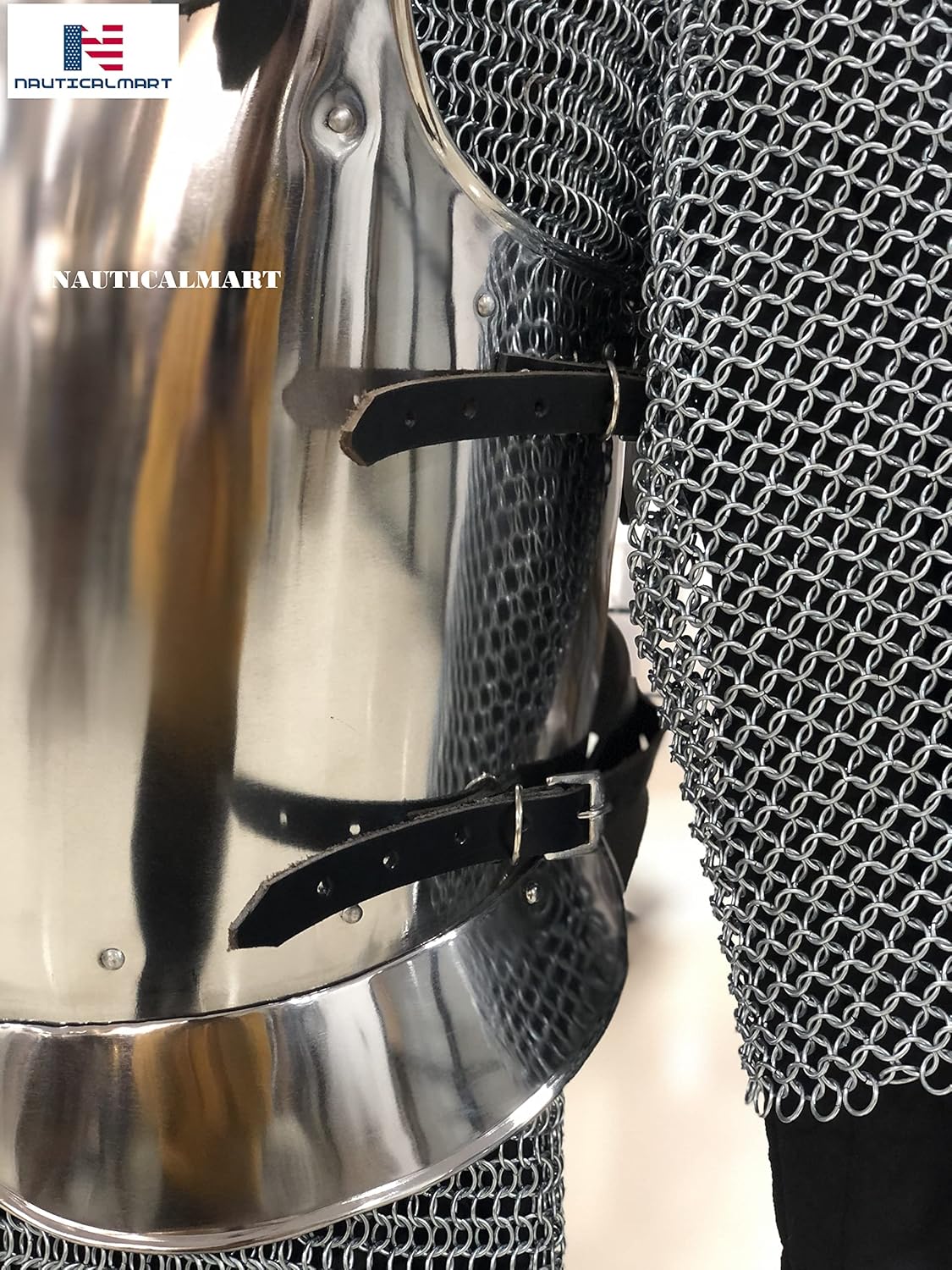 Breastplate Warrior-Silver Armour