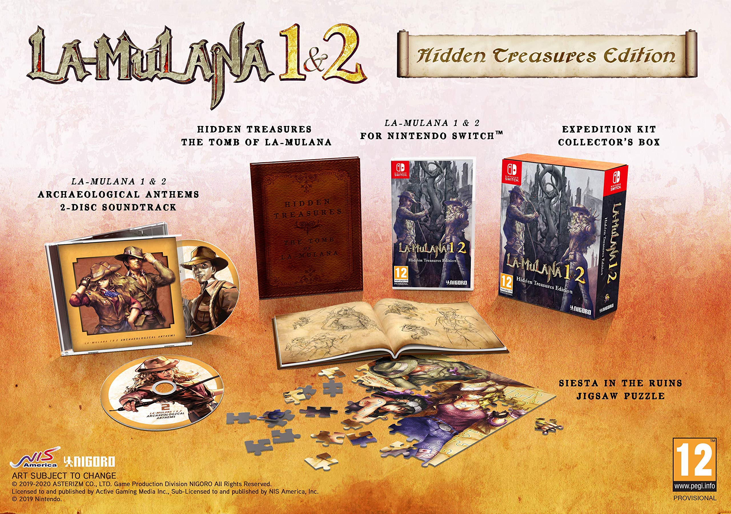 Amazon.com: LA-Mulana 1 & 2: Hidden Treasures Edition (Switch