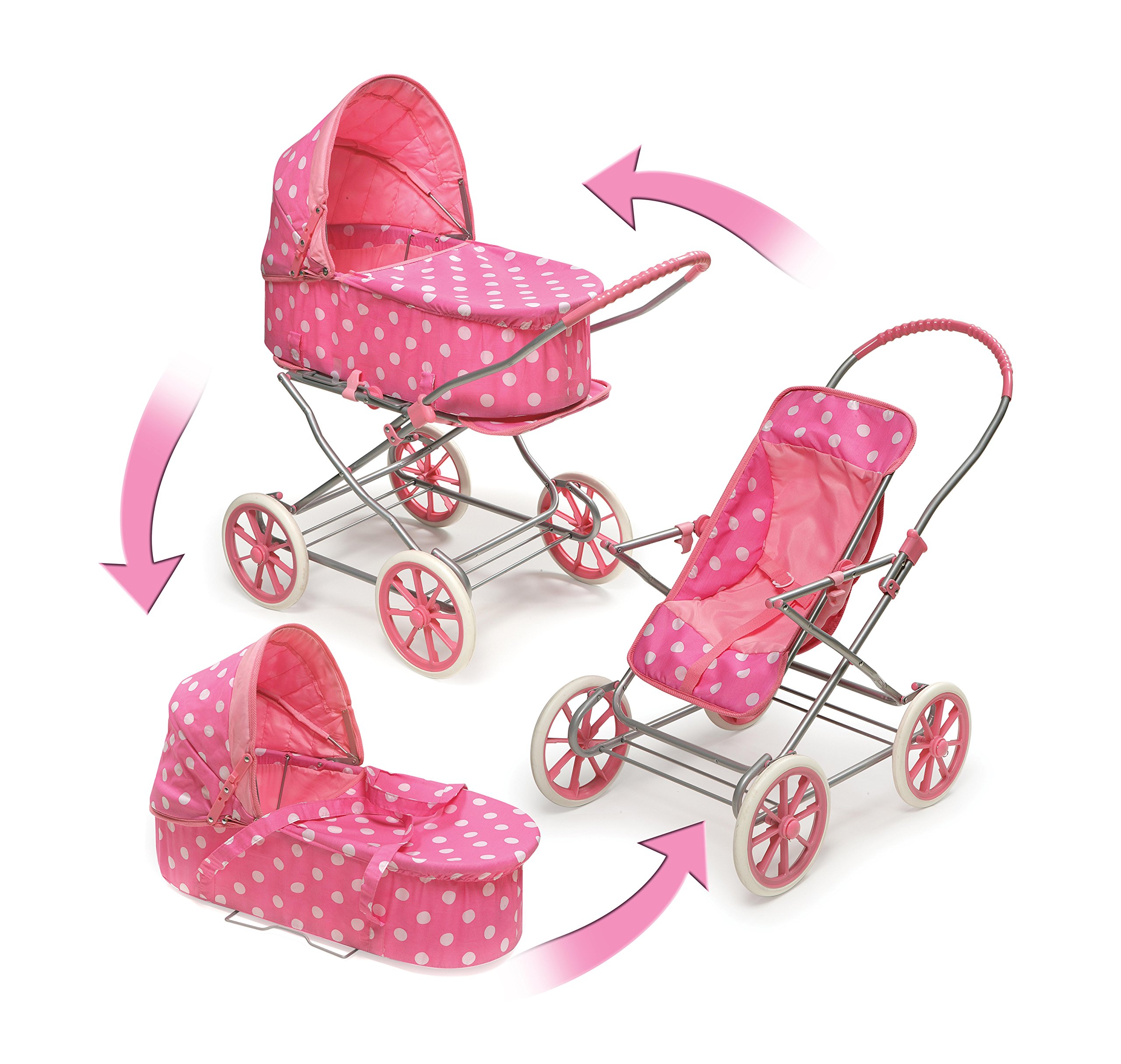 badger basket quad deluxe doll stroller