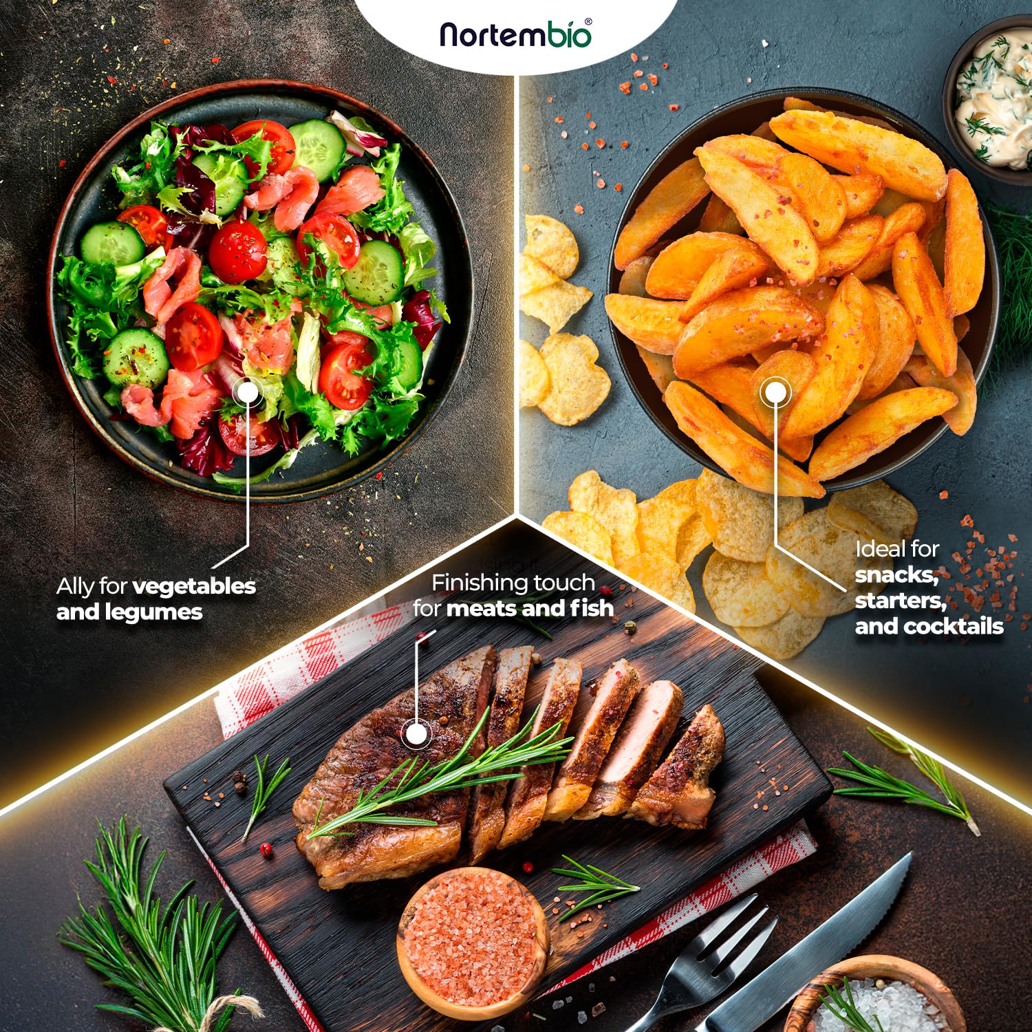 Nortembio Sal Rosa del Himalaya 6,4 kg Extra Fina (0,5–1 mm) Origen Pakistán Sal Mineral Natural sin Refinar para Uso Culinario. Gratis eBook con Recetas!