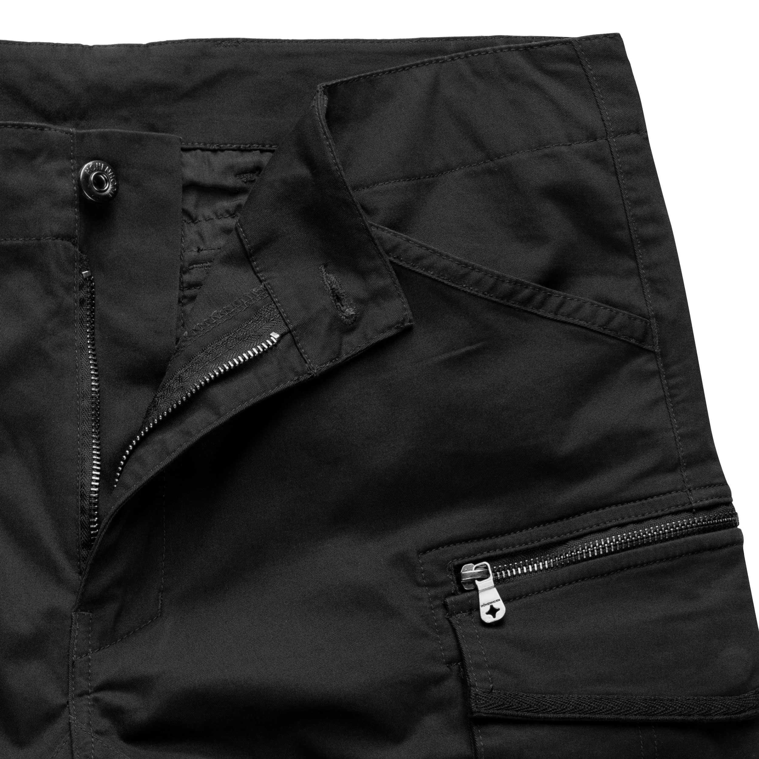 Höhenhorn Teramaster - Pantalones cortos de trabajo para hombre, con cremallera