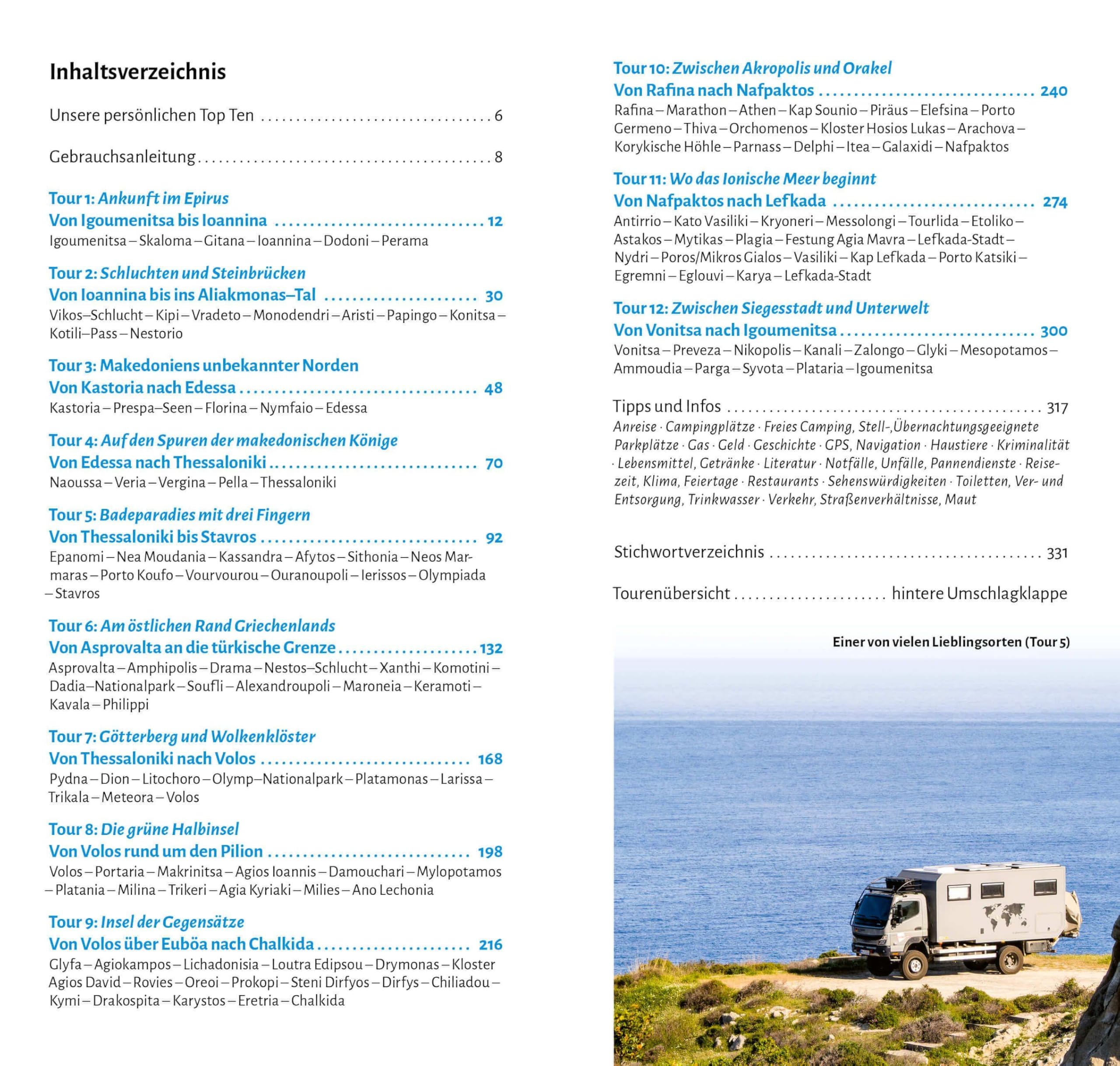 Entdeckertouren mit dem Wohnmobil Griechenland (Womo-Reihe, Band 1)