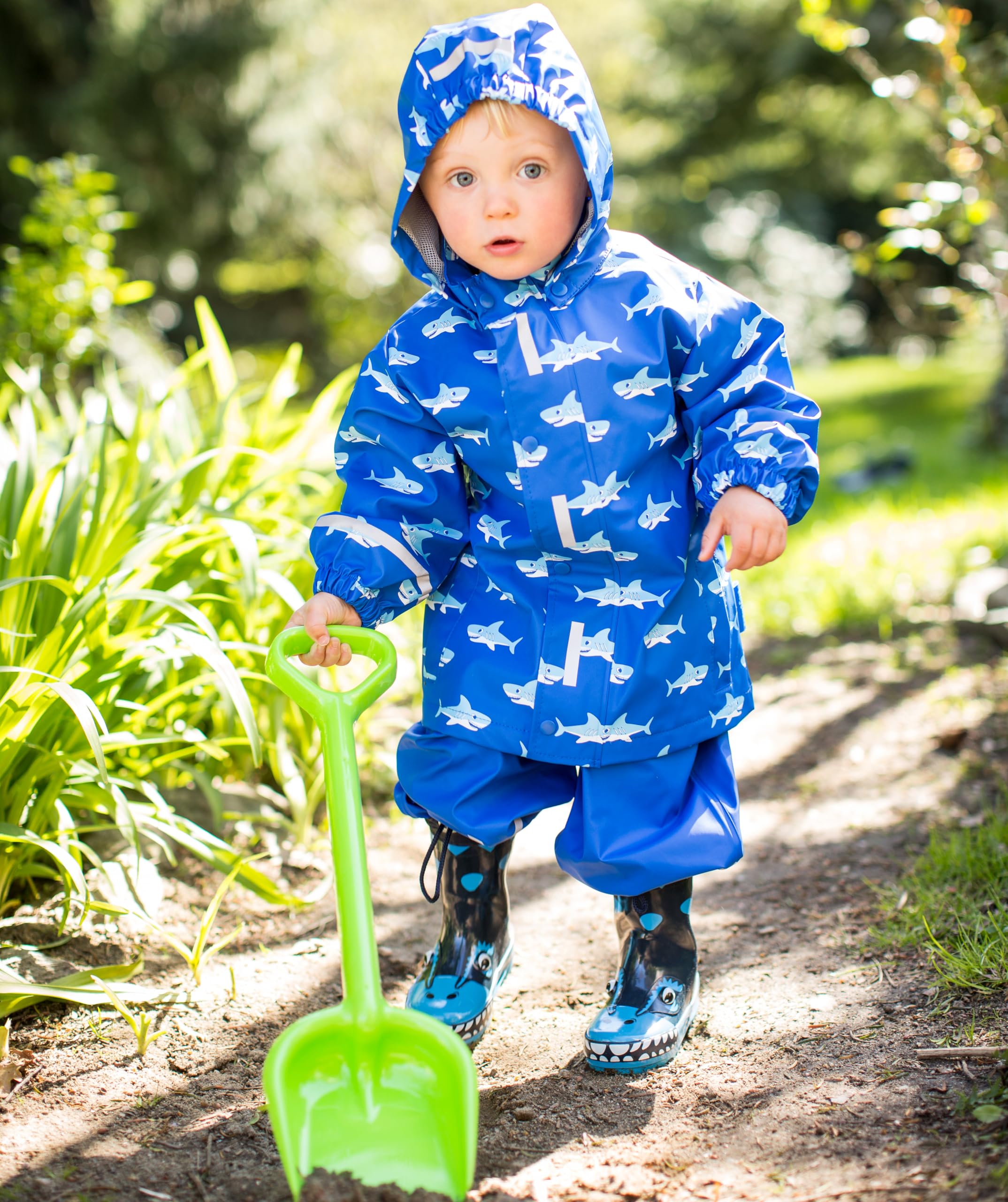Playshoes Apparel Regen-set Ungefüttert zweiteilig Regenhose Regenjacke Regenbekleidung (1er Pack)