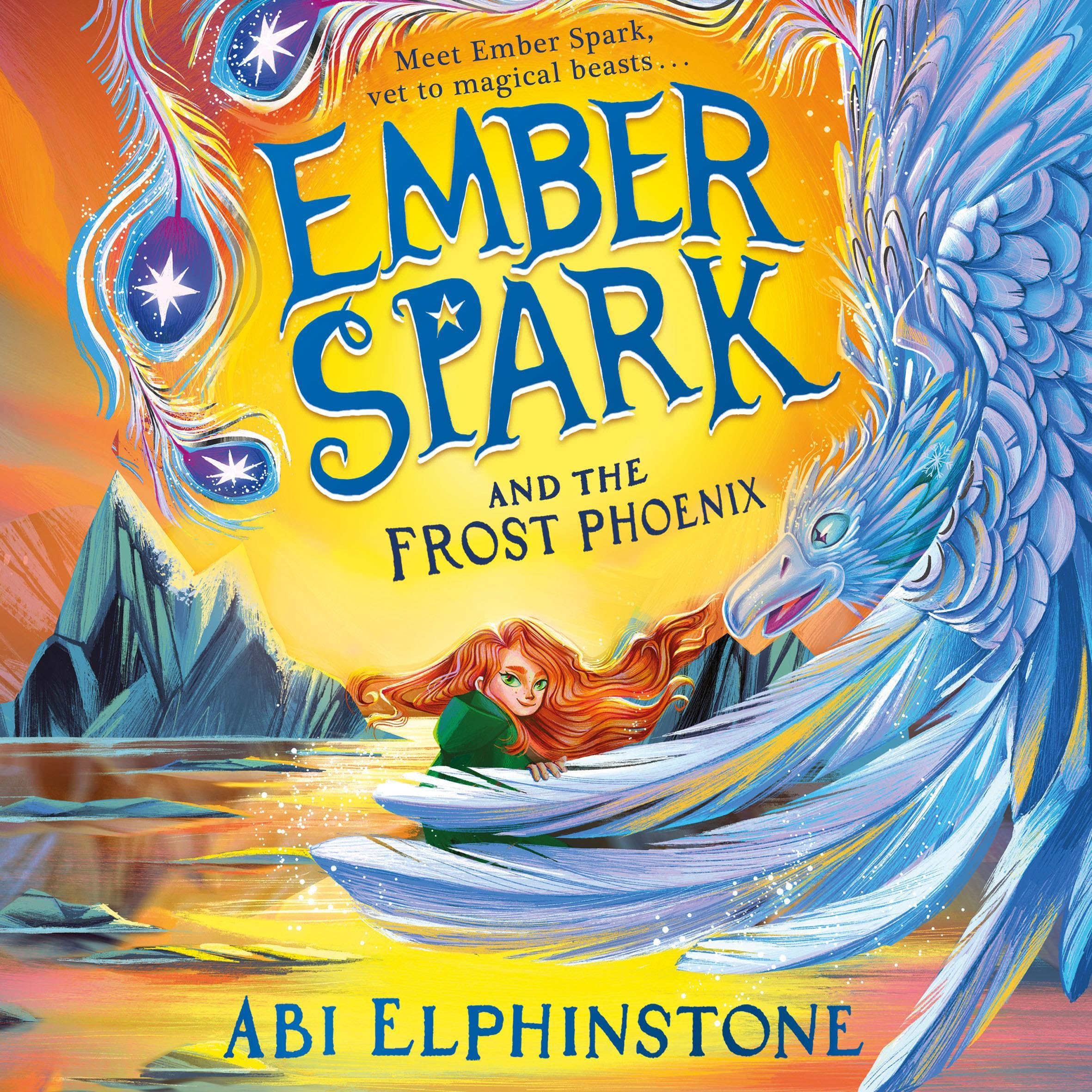 Cover art for Ember Spark and the Frost Phoenix