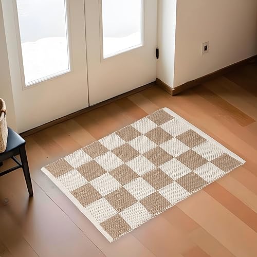 Vista 148 de REDEARTH · Alfombra redonda – Alfombra trenzada de yute natural de 6 pies – Alfombras de yute bohemio reversibles hechas a mano para dormitorio