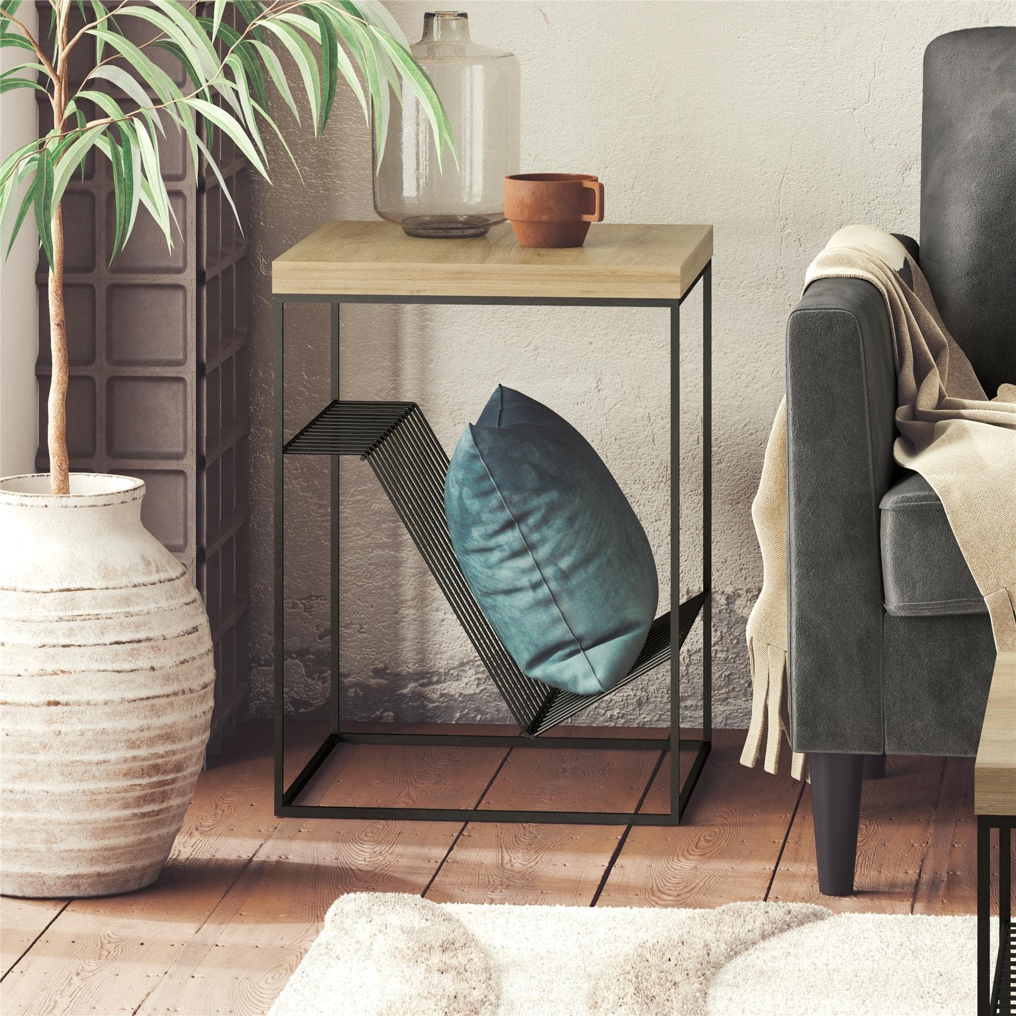 VINGLI Oversized Chenille Accent Chair 38