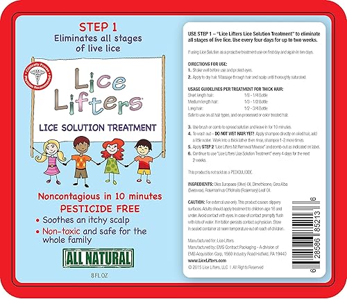 Miniatura 3 de Solución levantadora de piojos para el cuidado de los piojos, fórmula a base de aceite, suave para el cuero cabelludo y el cabello, seguro para la