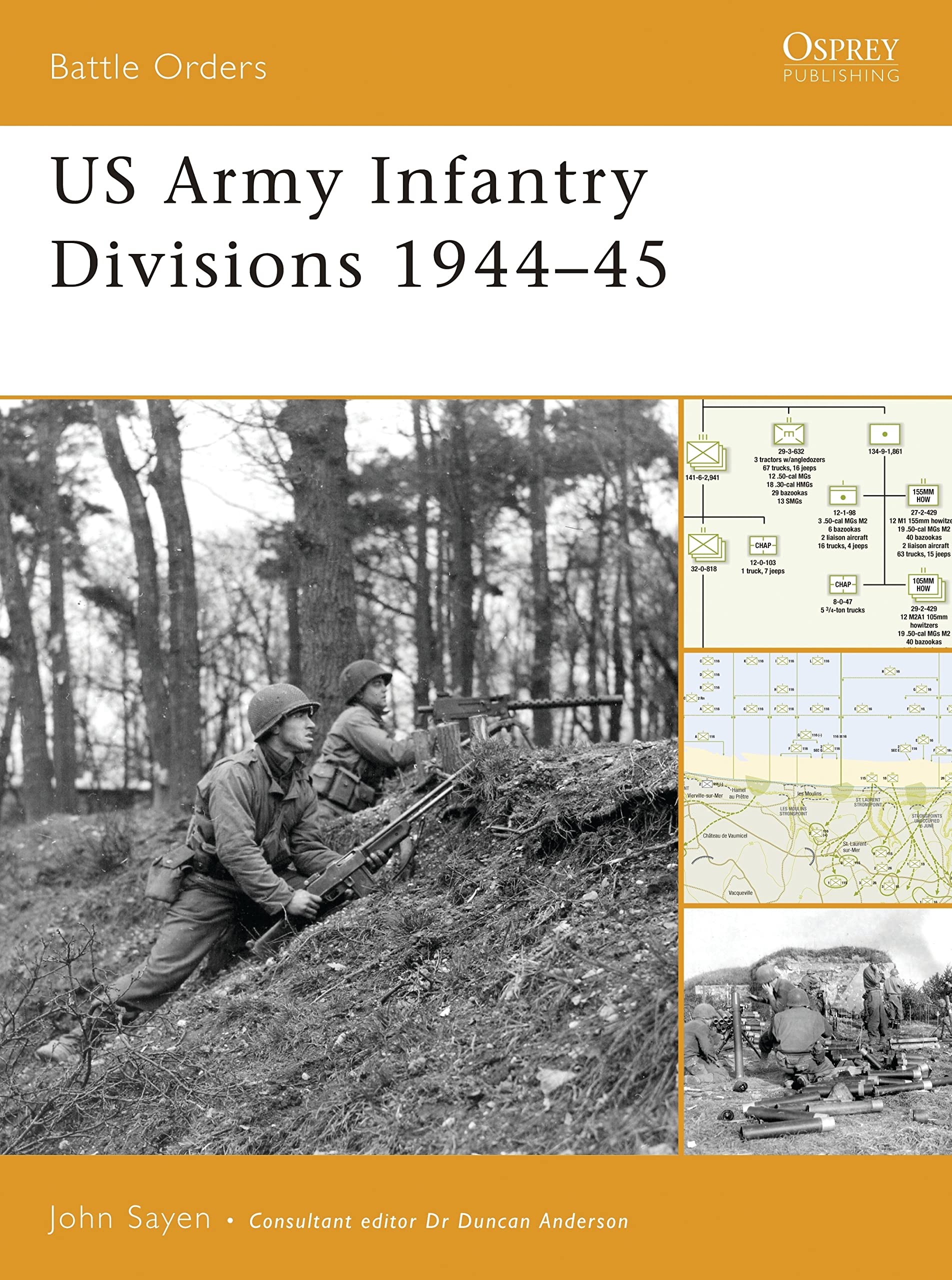 US Army Infantry Divisions 1944-45 (Battle Orders, 24)
