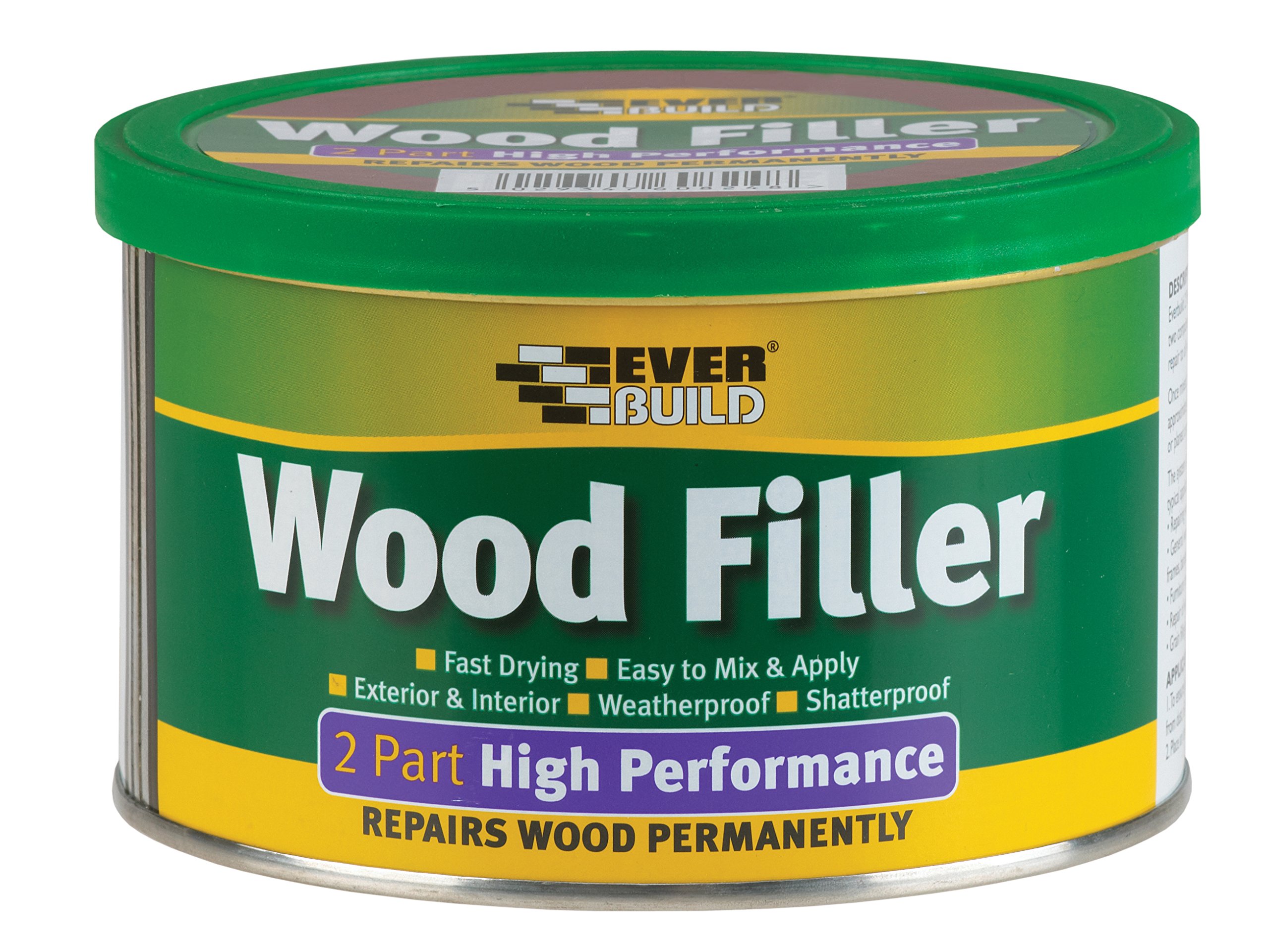 Everbuild 2 Part High Performance Wood Filler, Medium Everbuild 2 Part High Performance Wood Filler, Medium