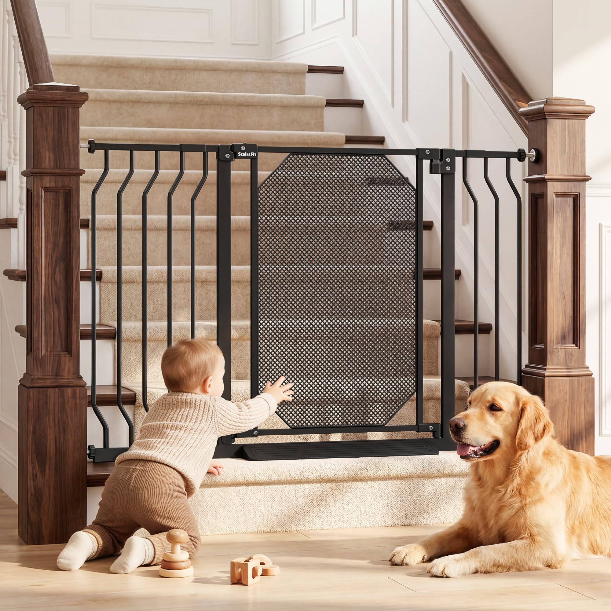 StairsFit Baby Gate for Stairs
