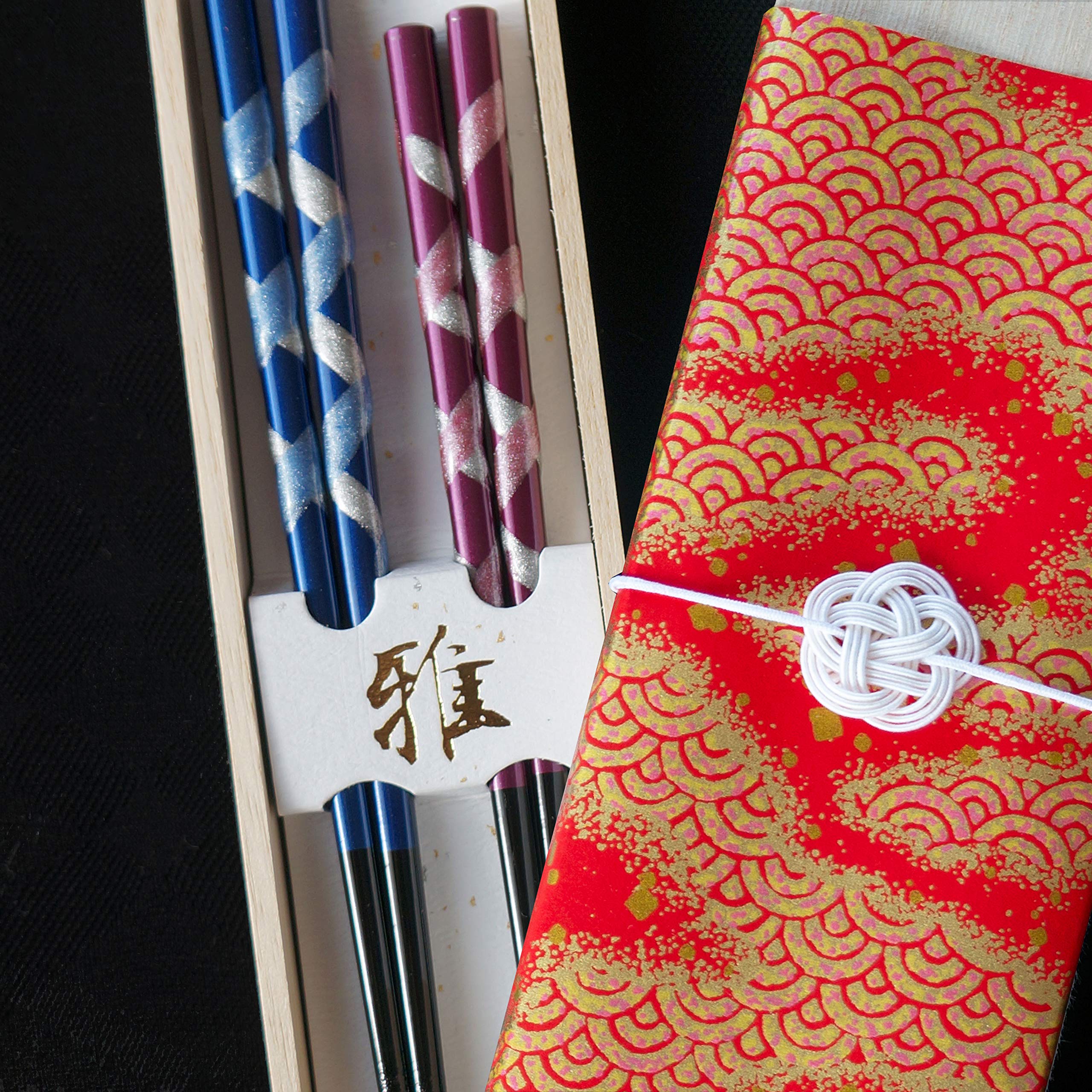 Couples Chopsticks for Marriage 60th Birthday Retirement Celebration Anniversary