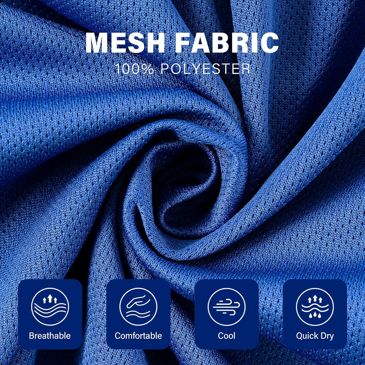 AMY COULEE Mens Mesh Athletic Shorts 3" Workout Gym Quick Dry Running Shorts with Drawstring - Image 4