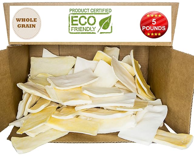 Brazilian Pet Premium Thick Cut Chips Wholegrain Rawhide Last Much Longer Than Traditional Chips 100 Natural Great Behavioral