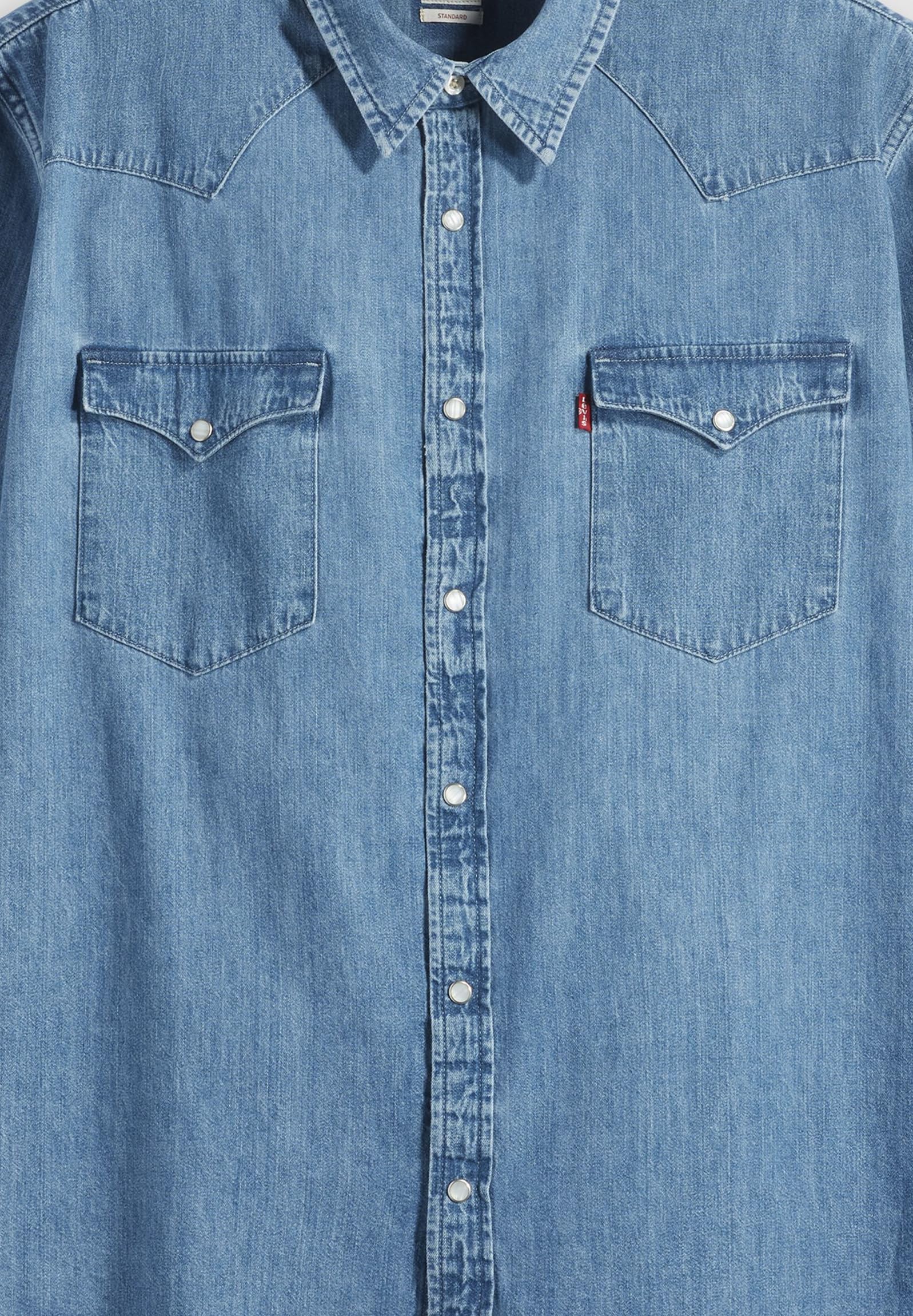 Levi'S Big & Tall Classic Western Camisa Abotonada Hombre