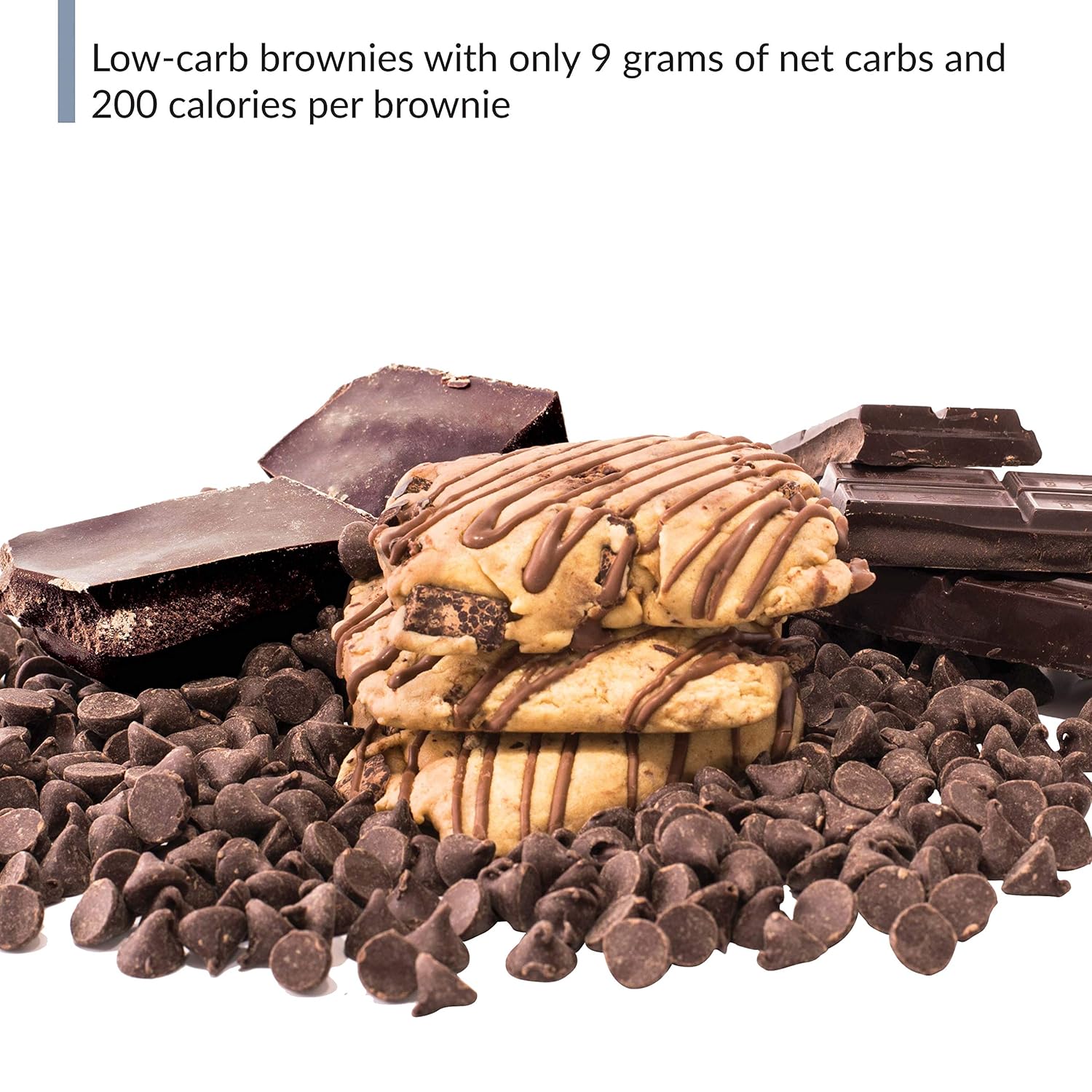 Buy BioTrust Protein Brownies, Decadent High Protein Snacks ...