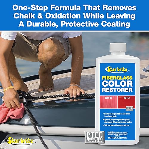 Miniatura 5 de STAR BRITE Restaurador de color de fibra de vidrio con PTEF - 16 onzas 081816PW
